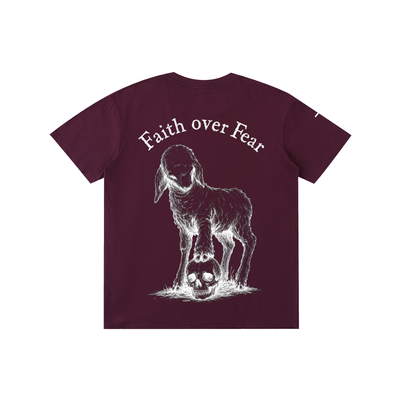 "Faith Over Fear" Cotton T-Shirt