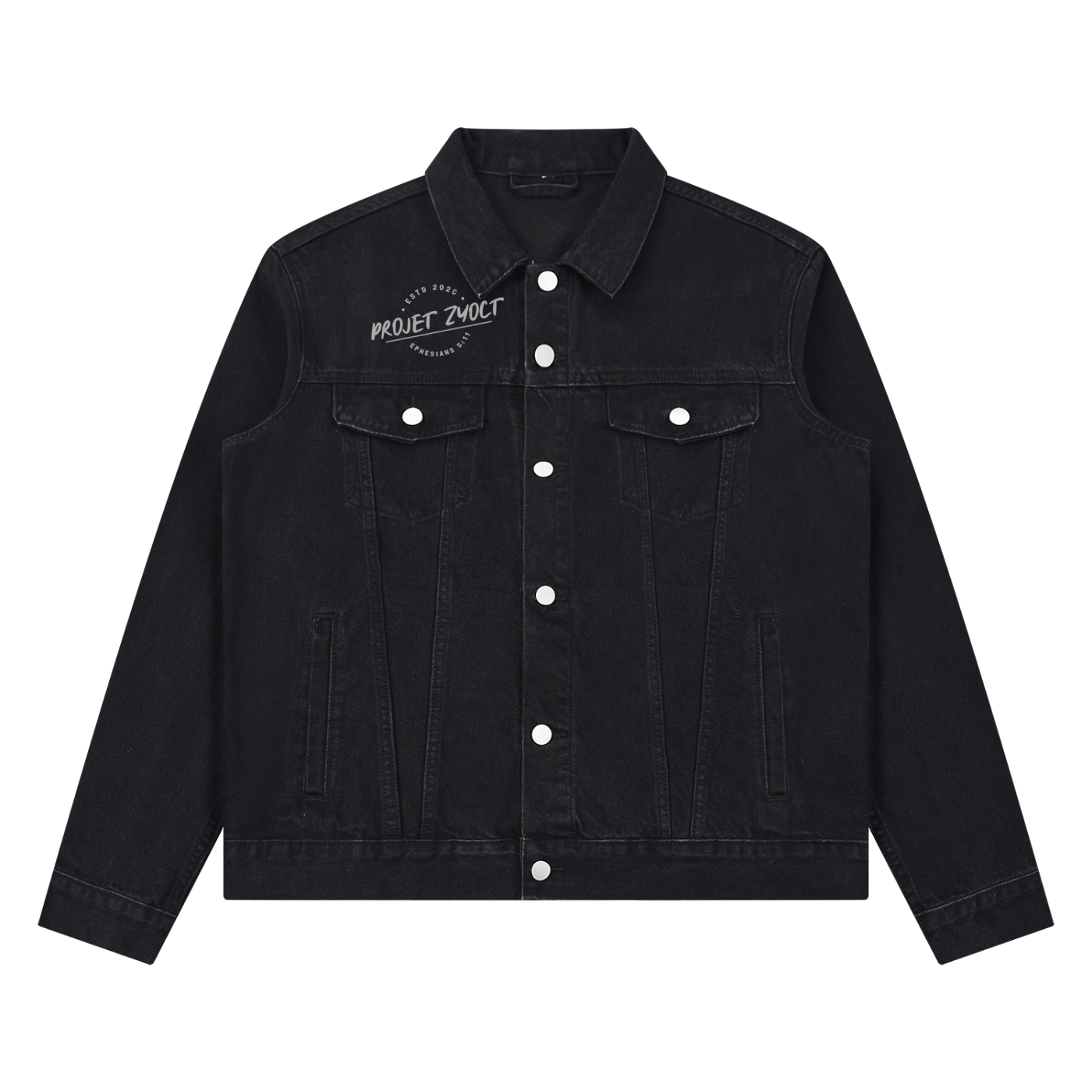 "THE LORD IS MY SHEPHERD" Denim Jacket 2.0