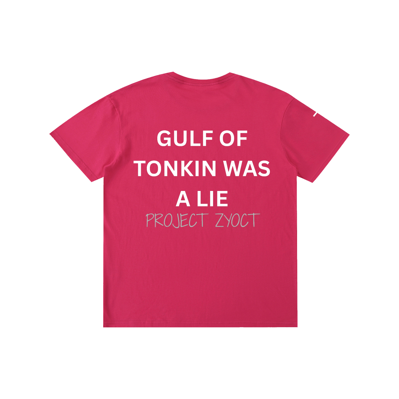 "Gulf of Tonkin Was a Lie" Cotton T-Shirt