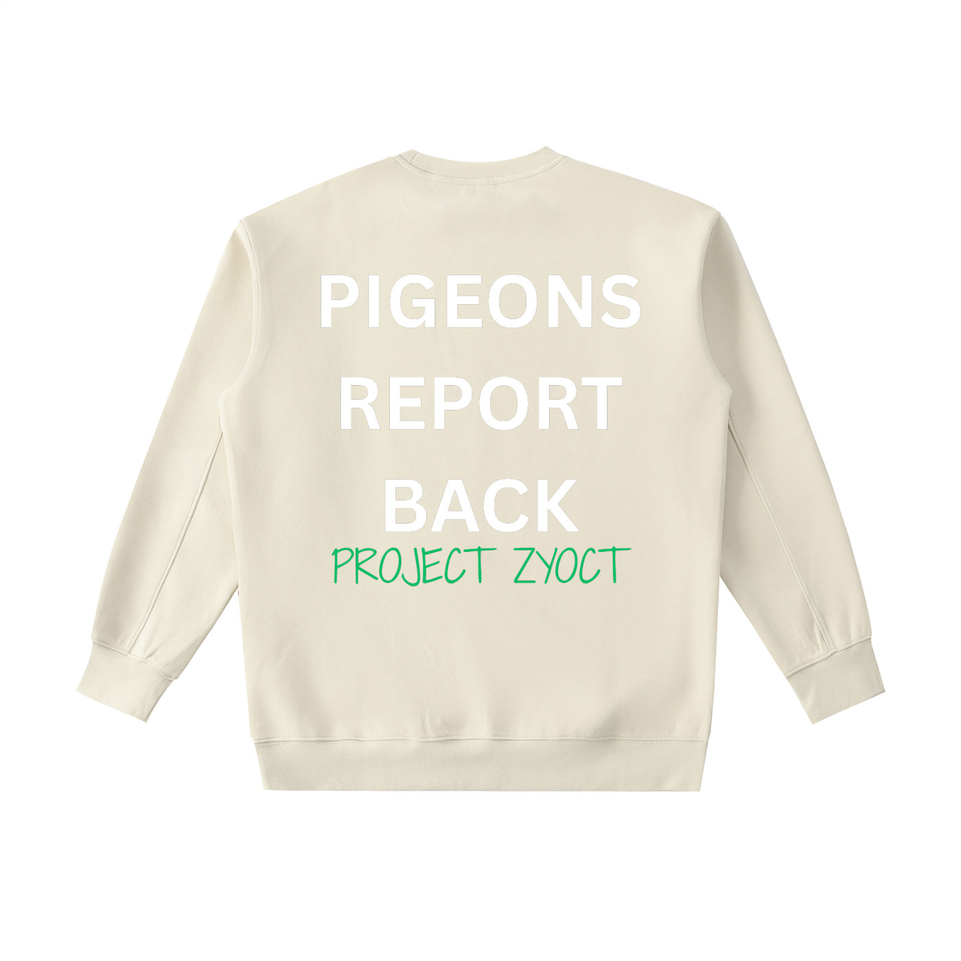 "Pigeons Report Back" Heavyweight Sweatshirt