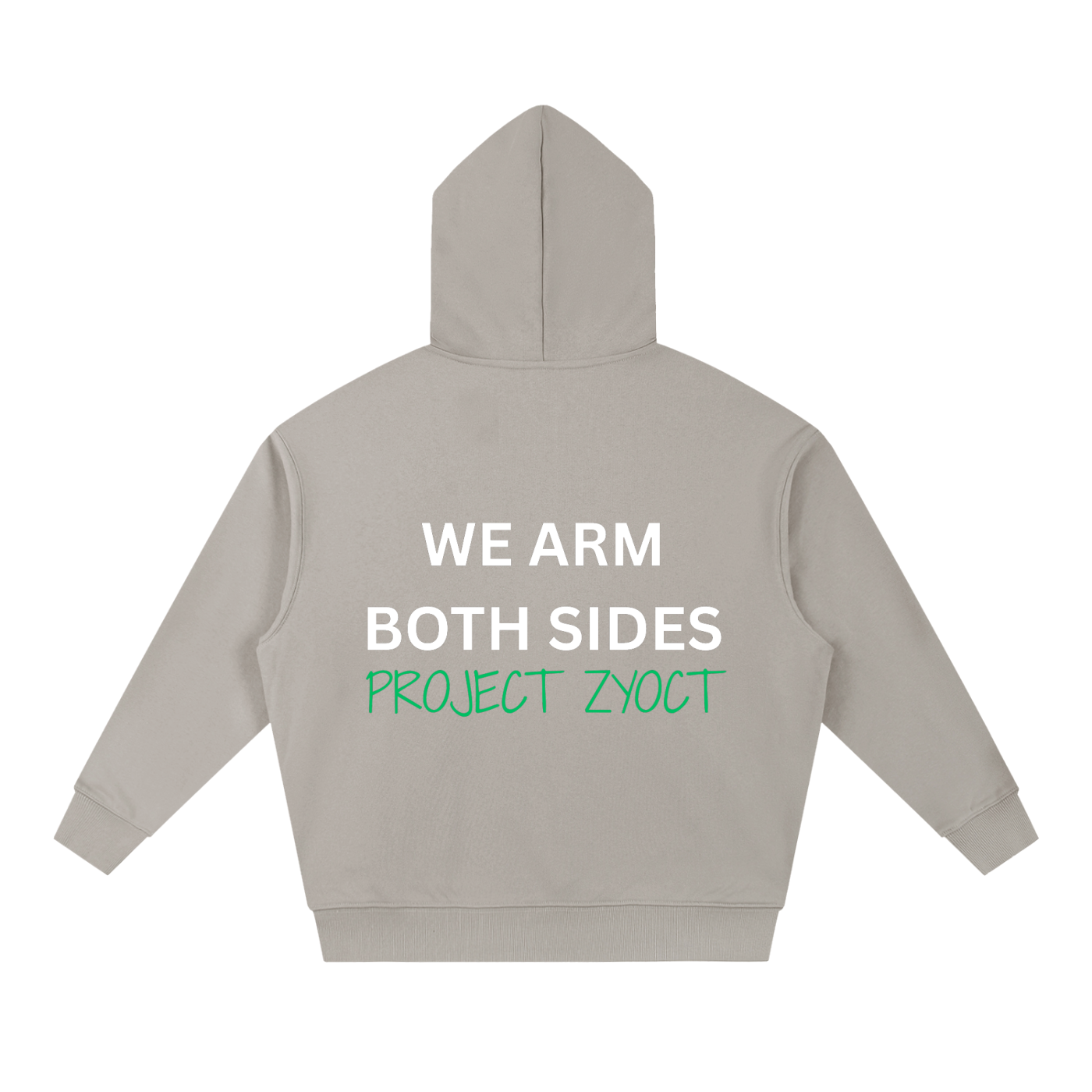 "We Arm Both Sides" Heavyweight Hoodie