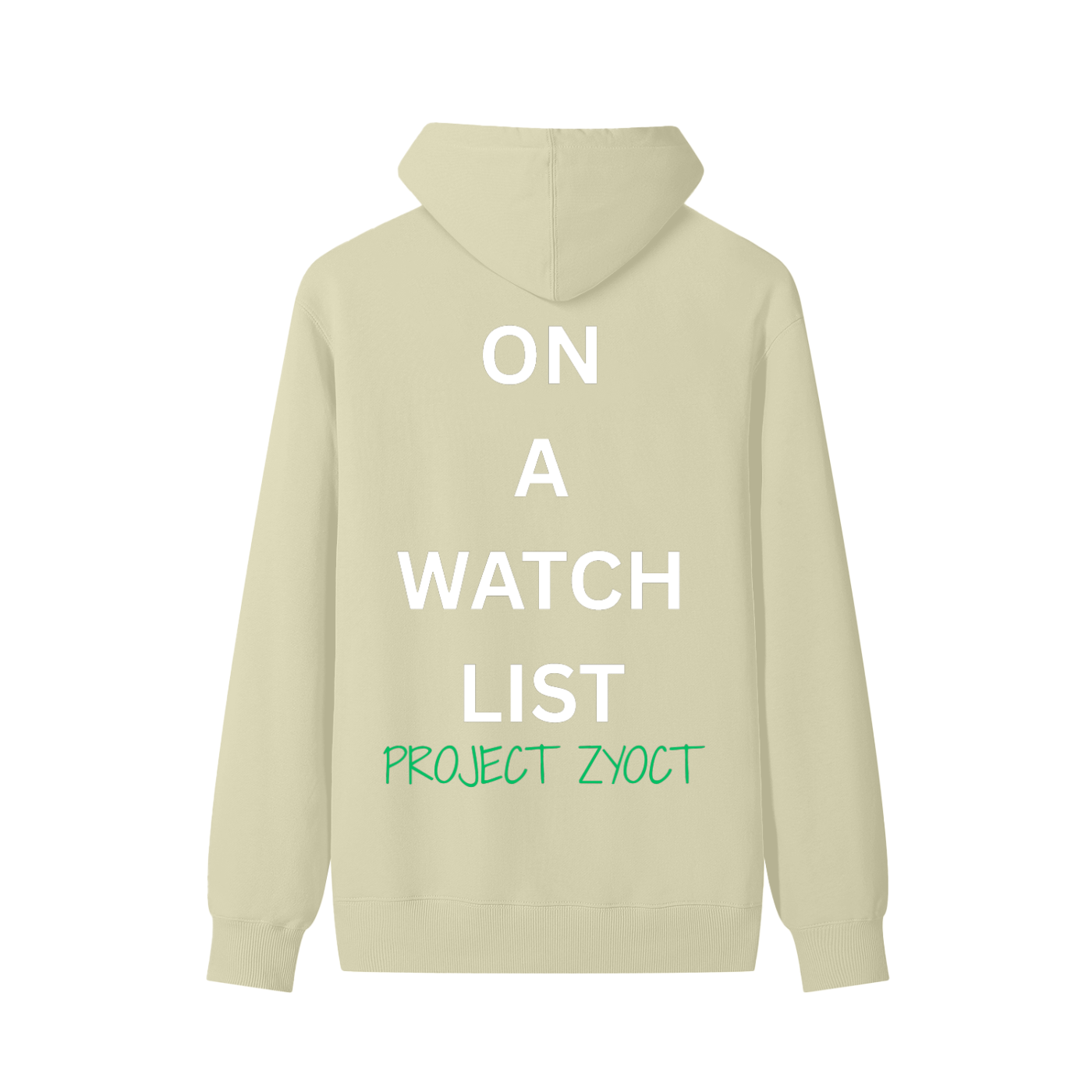 "On a watch list" Classic Cotton Hoodie