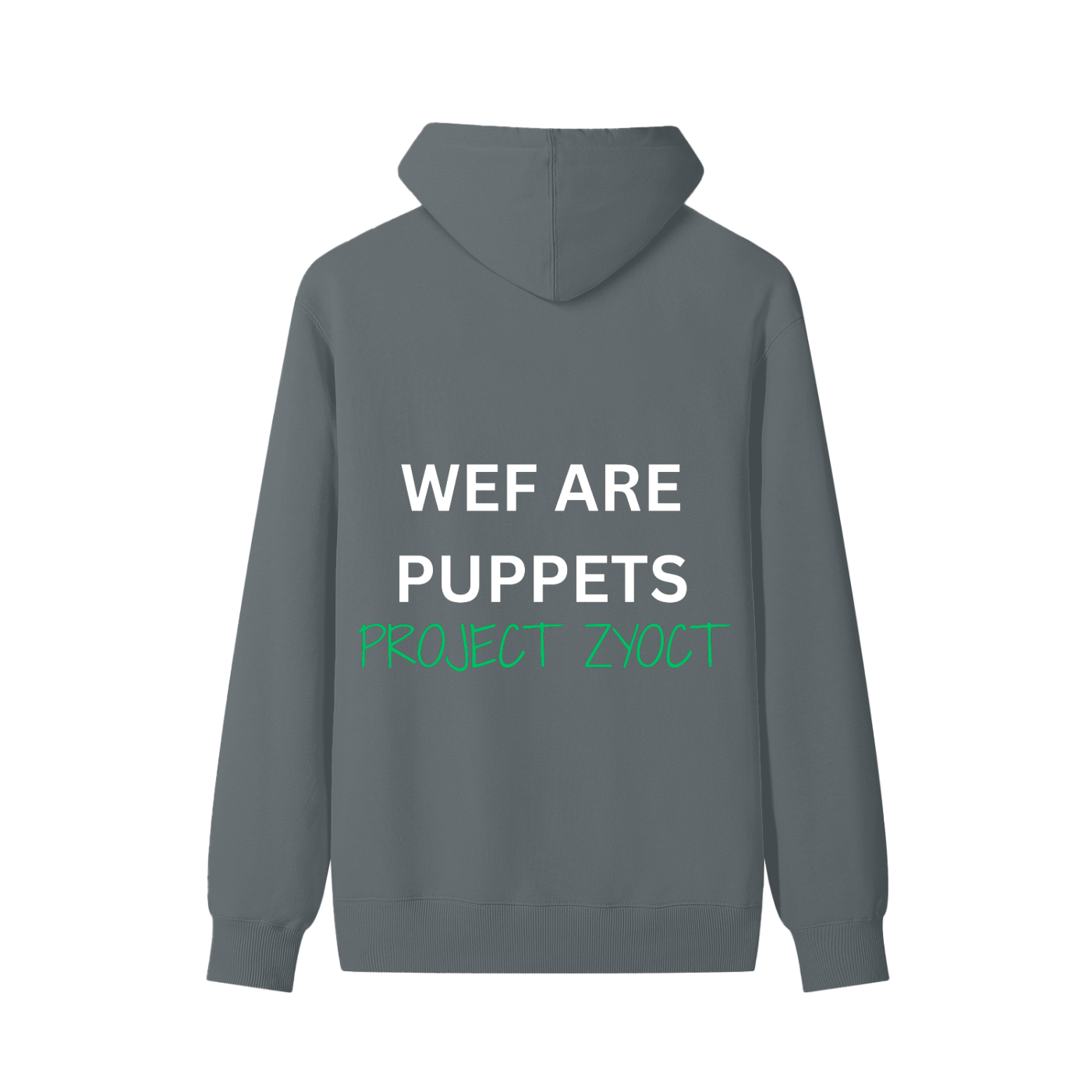 "WEF Are Puppets" Classic Cotton Hoodie