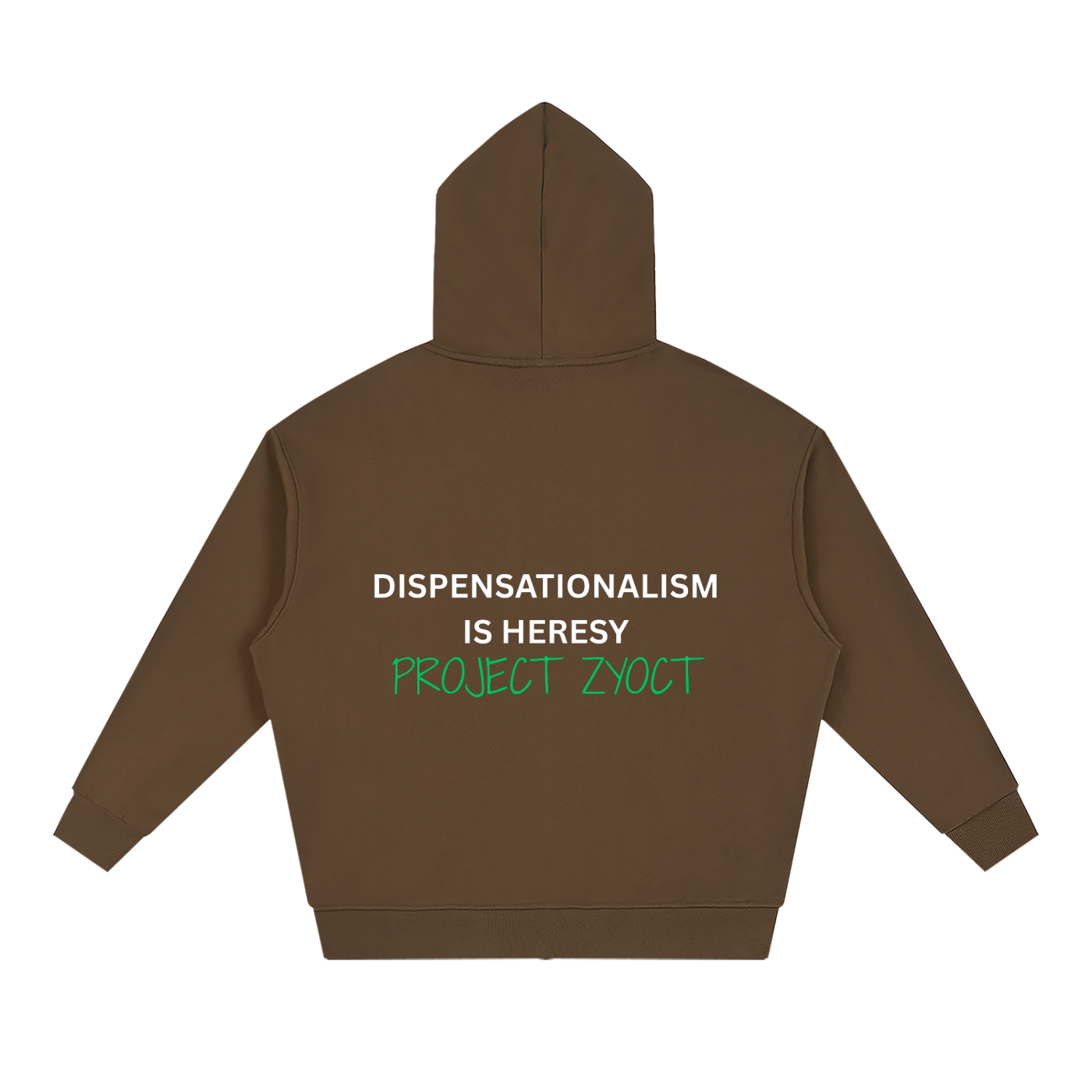 "Dispensationalism is Heresy" Full Zip Hoodie