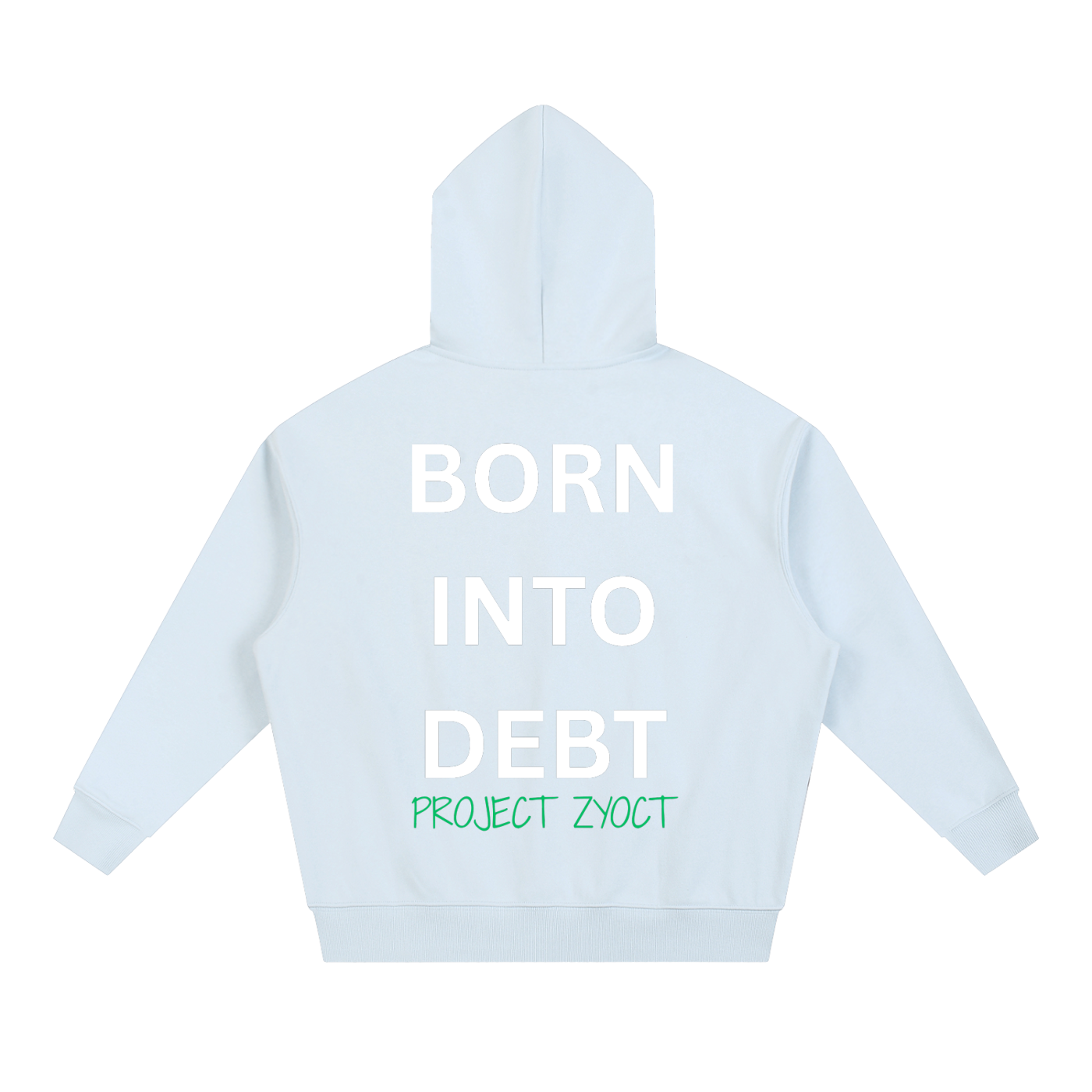 "Born Into Debt" Heavyweight Hoodie