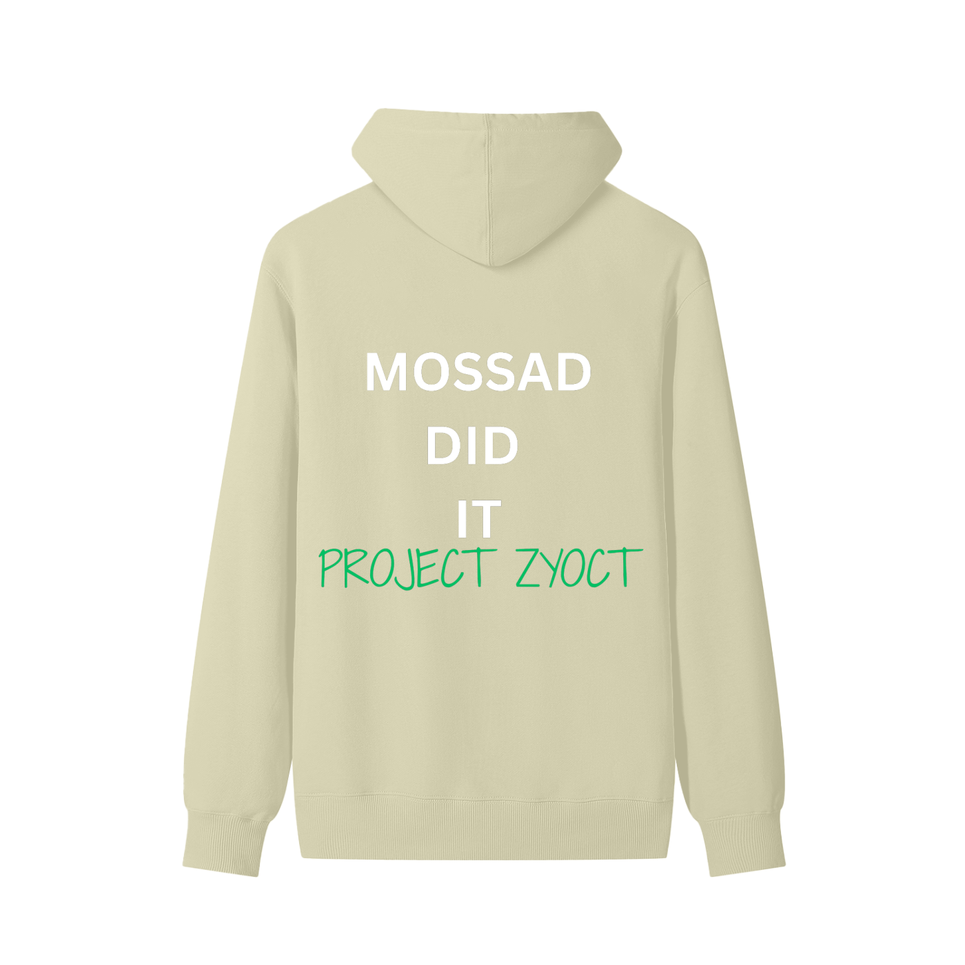 "Mossad Did It" Classic Cotton Hoodie