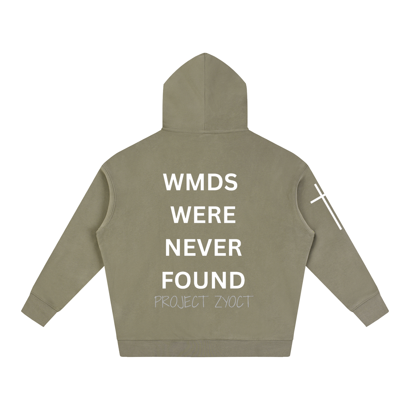 "WMDs Were Never Found" Oversize Hoodie