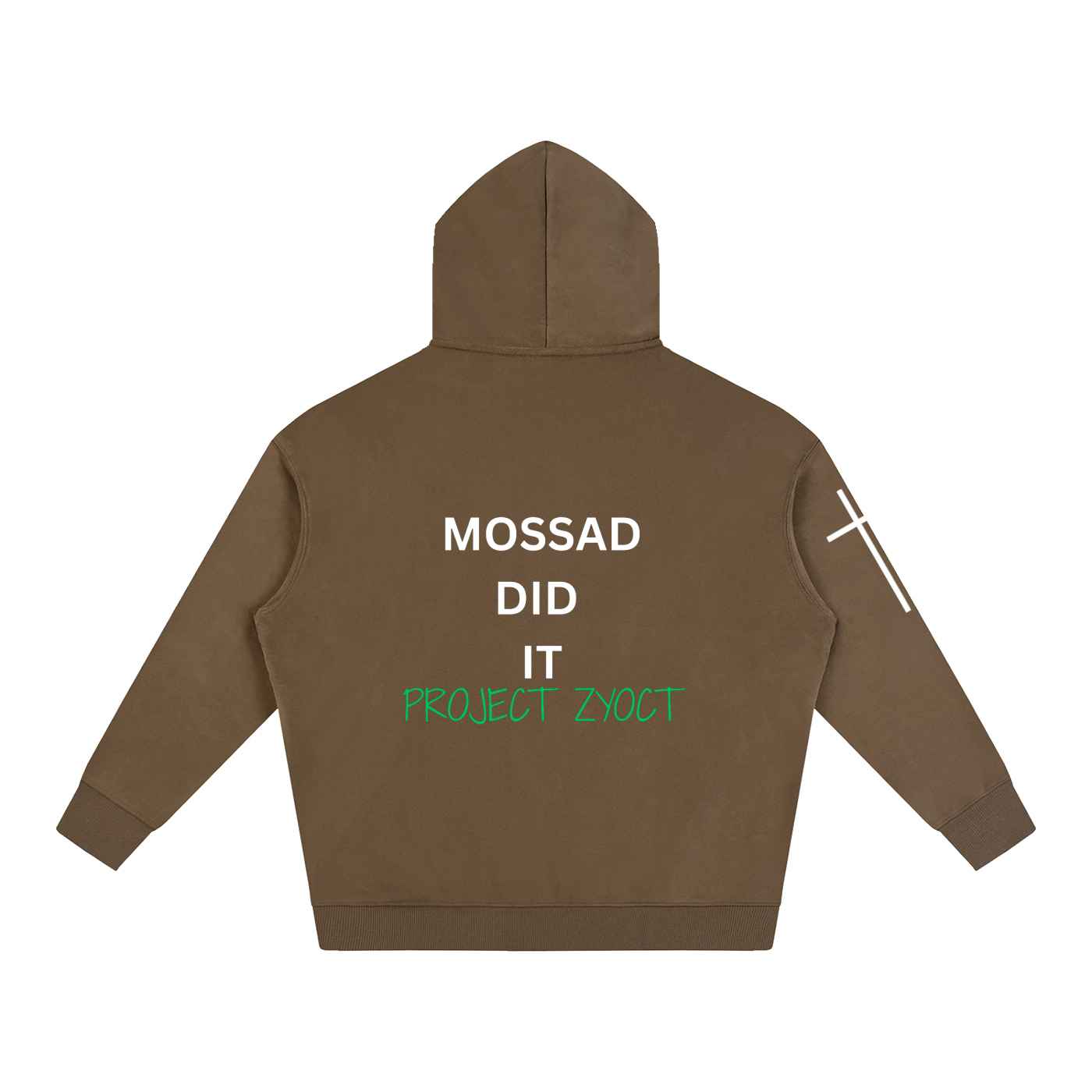 "Mossad Did It" Oversize Hoodie