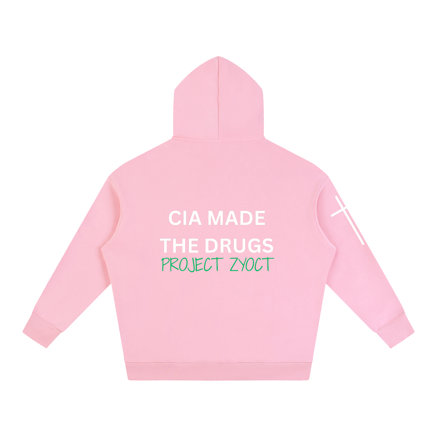 "CIA Made the Drugs" Oversize Hoodie
