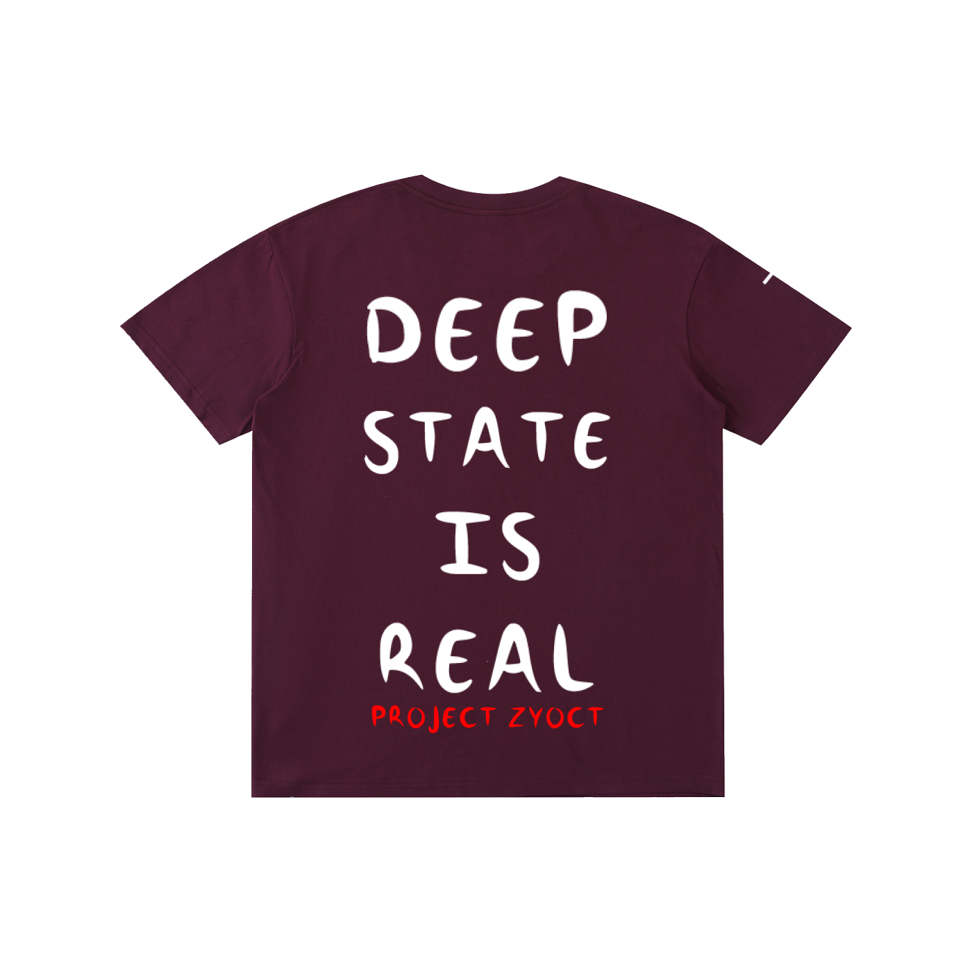 "Deep State is Real" Cotton T-Shirt
