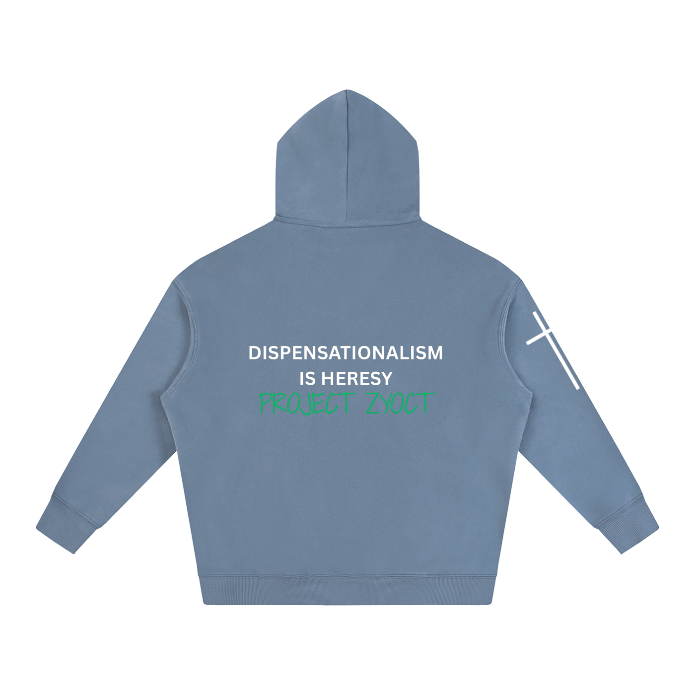 "Dispensationalism is Heresy" Oversize Hoodie