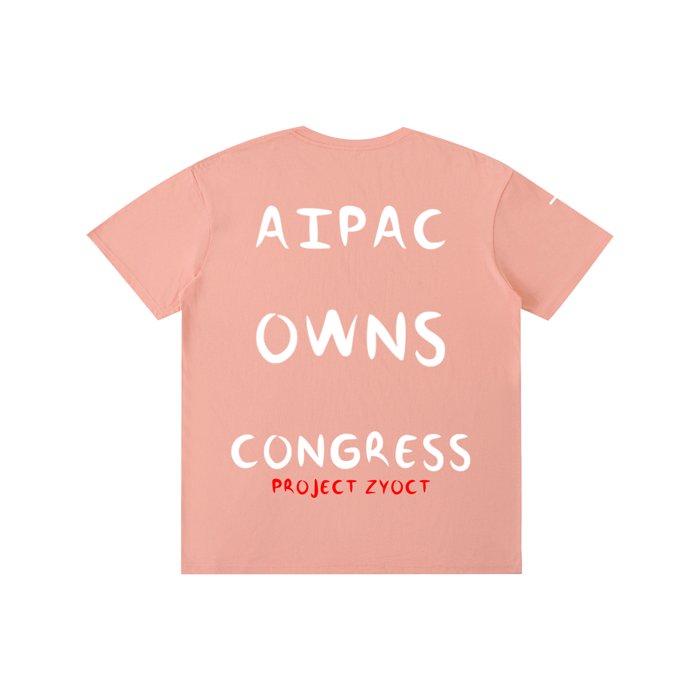 "AIPAC Owns Congress" Cotton T-Shirt