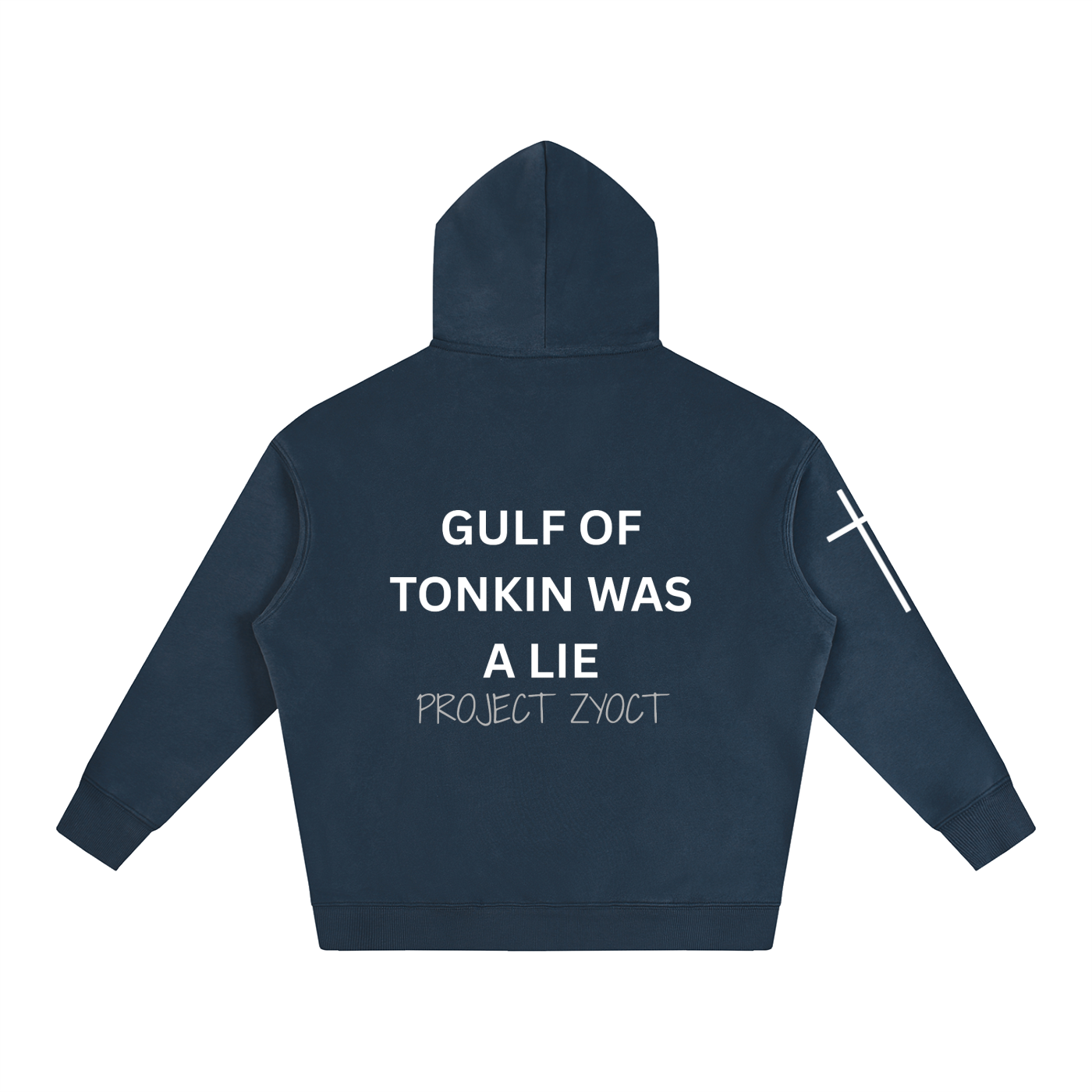 "Gulf of Tonkin Was a Lie" Oversize Hoodie