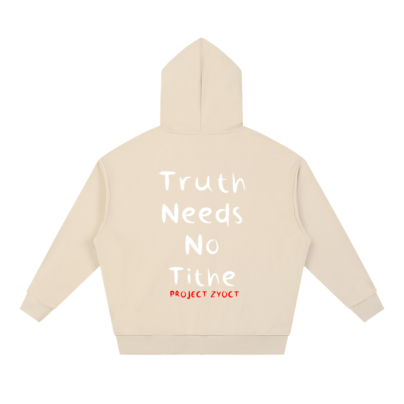 "Truth Needs No Tithe" Full Zip Hoodie