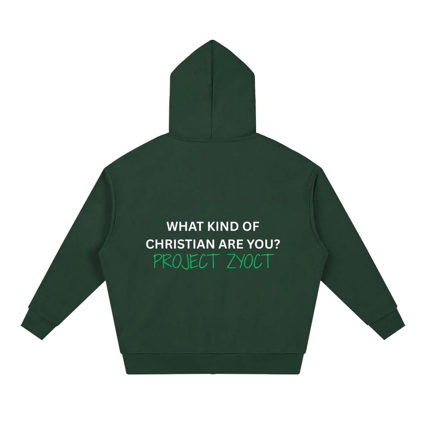 "What Kind of Christian" Full Zip Hoodie