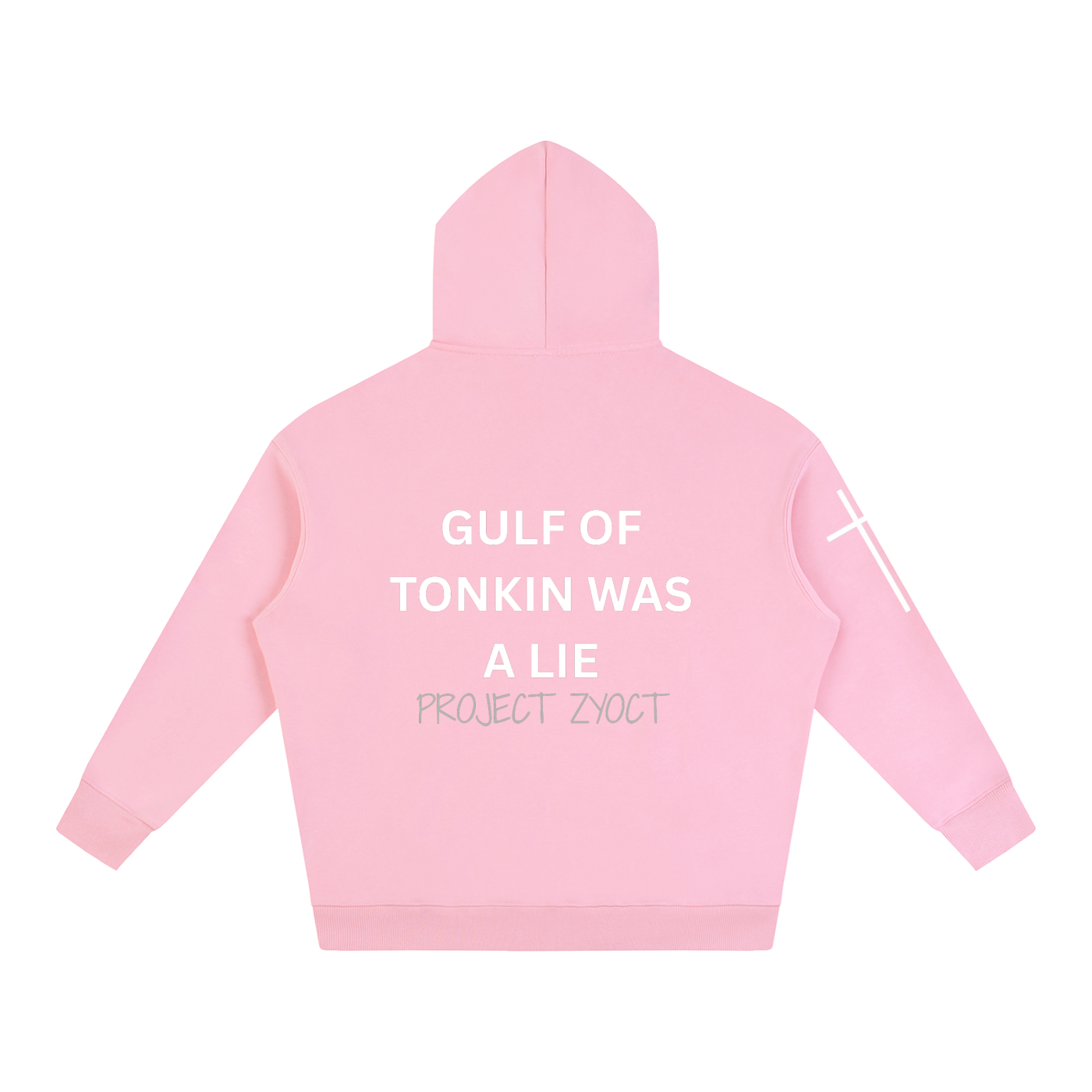 "Gulf of Tonkin Was a Lie" Oversize Hoodie