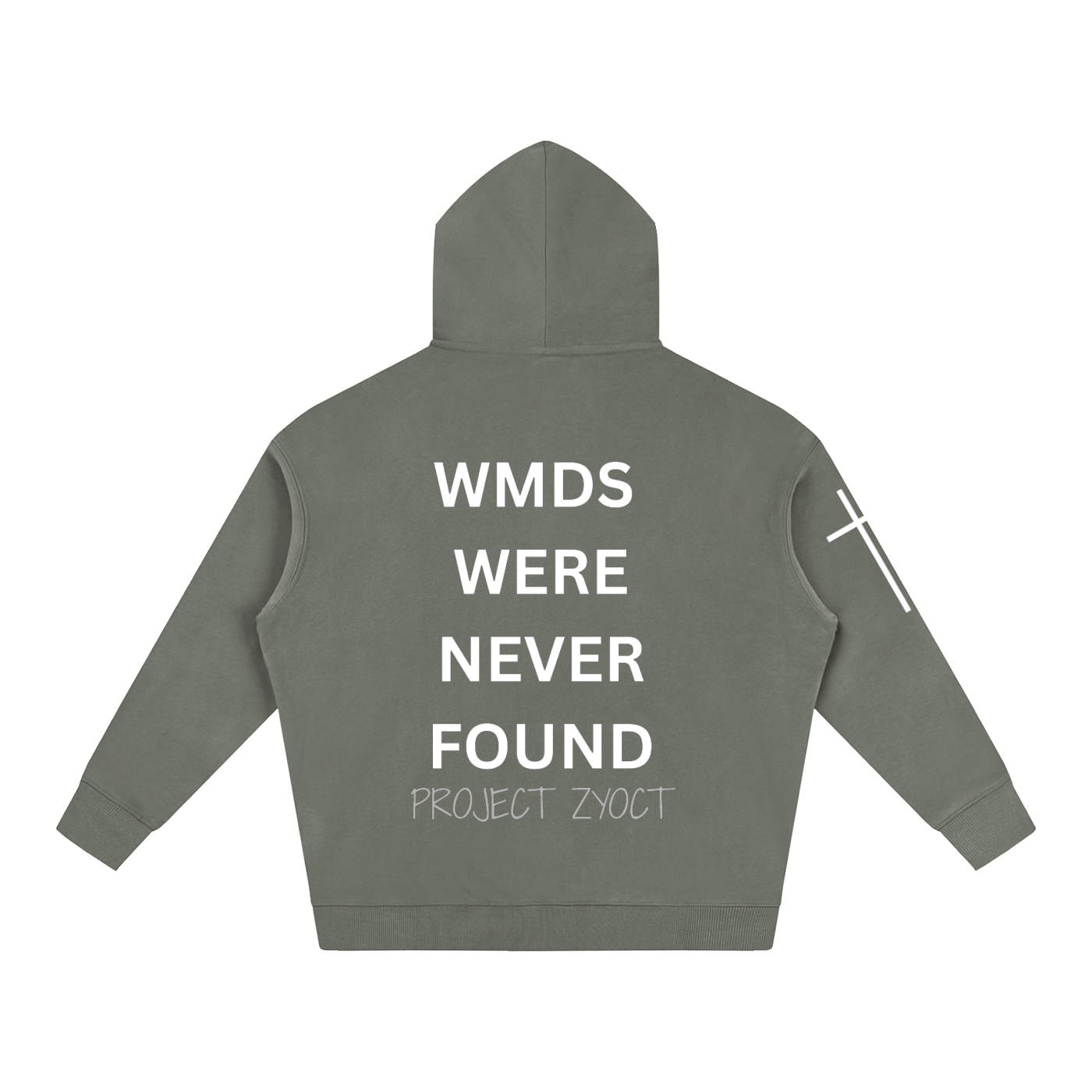 "WMDs Were Never Found" Oversize Hoodie
