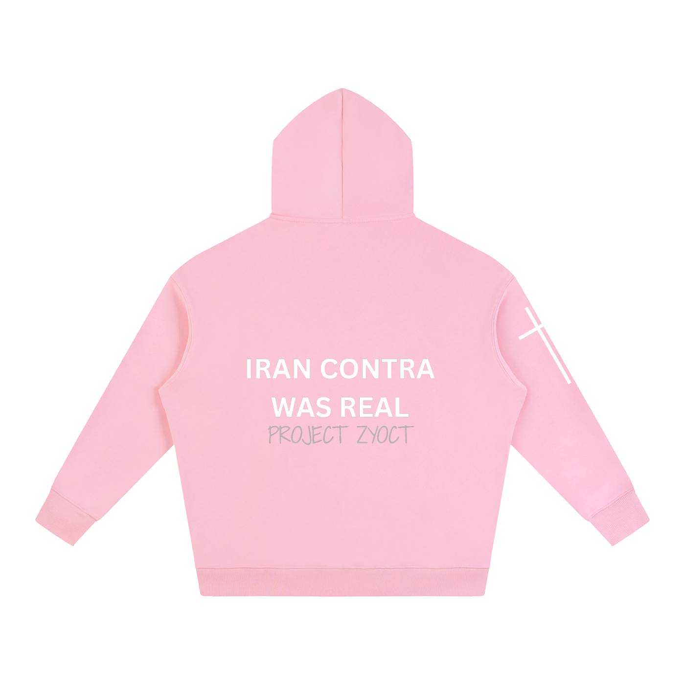 "Iran Contra Was Real" Oversize Hoodie