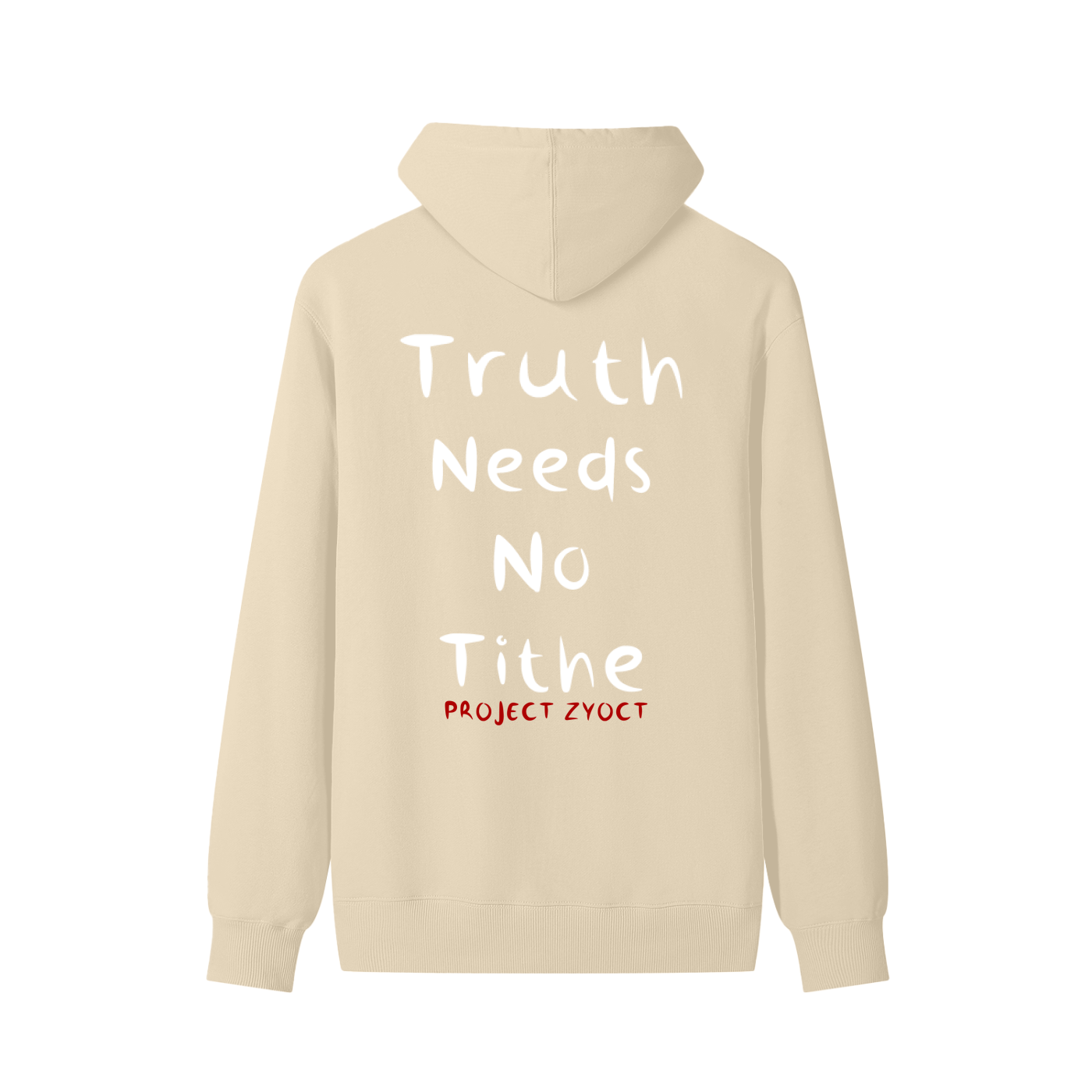 "Truth Needs No Tithe" Classic Cotton Hoodie