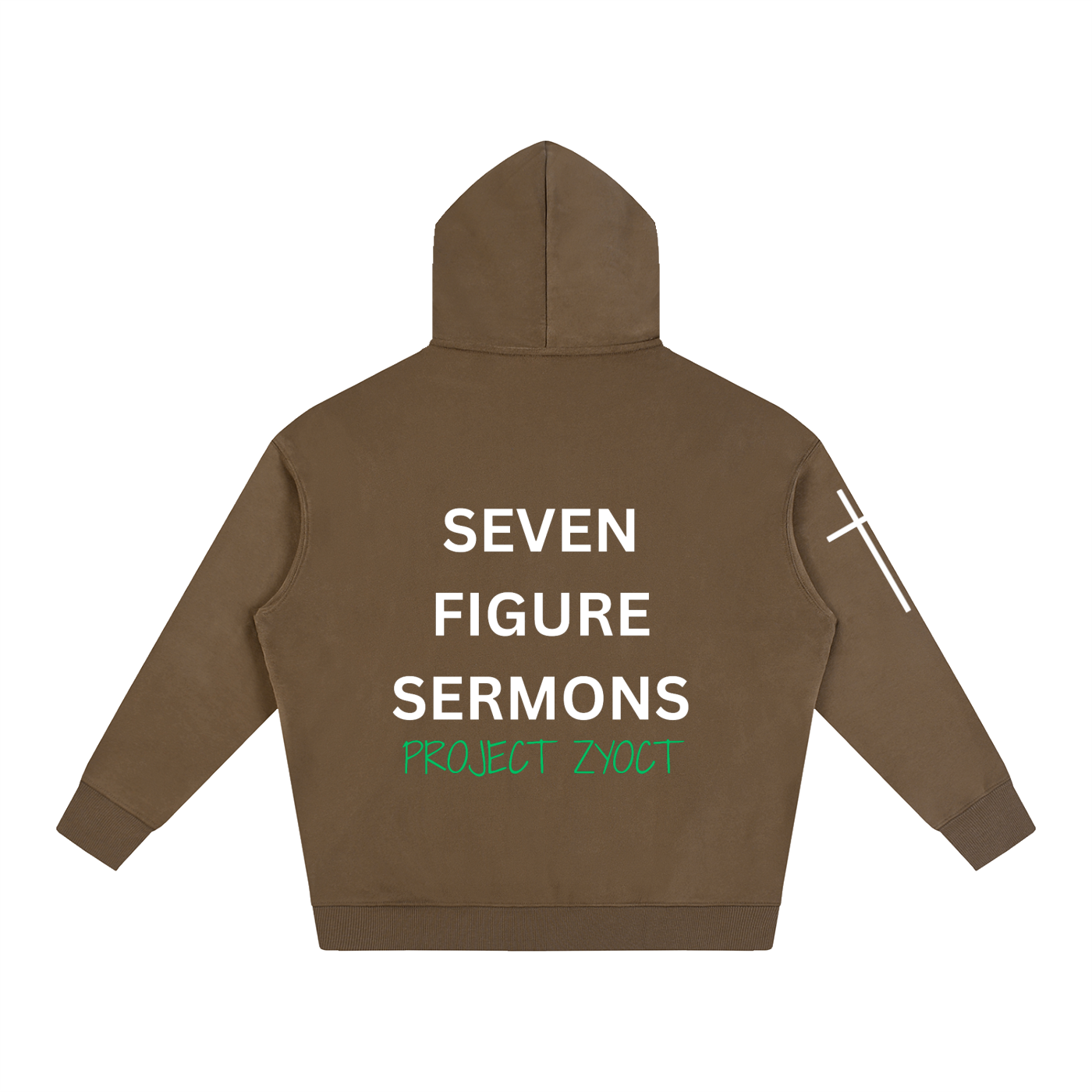 "Seven Figure Sermons" Oversize Hoodie