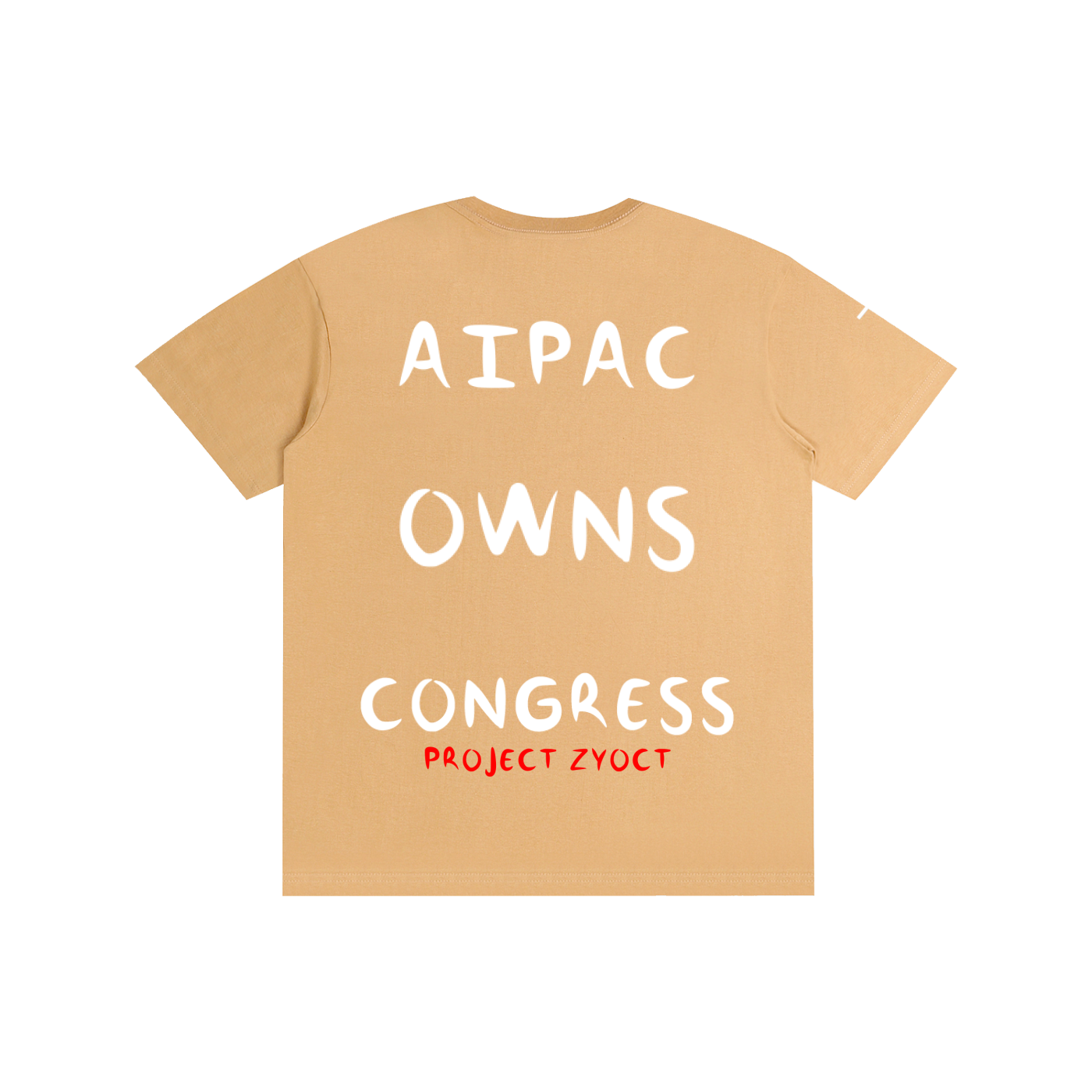 "AIPAC Owns Congress" Cotton T-Shirt