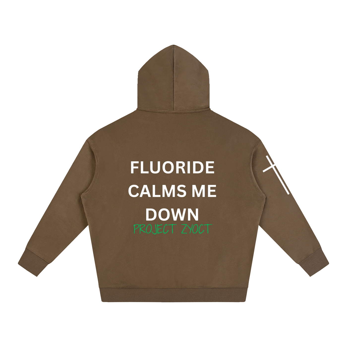 "Fluoride Calms Me Down" Oversize Hoodie