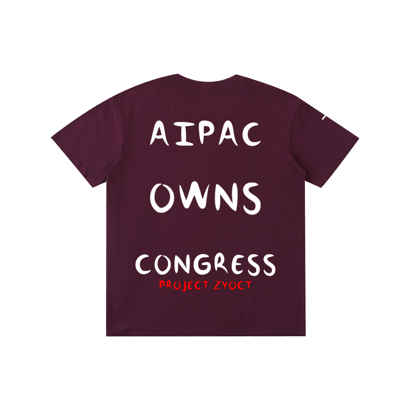 "AIPAC Owns Congress" Cotton T-Shirt