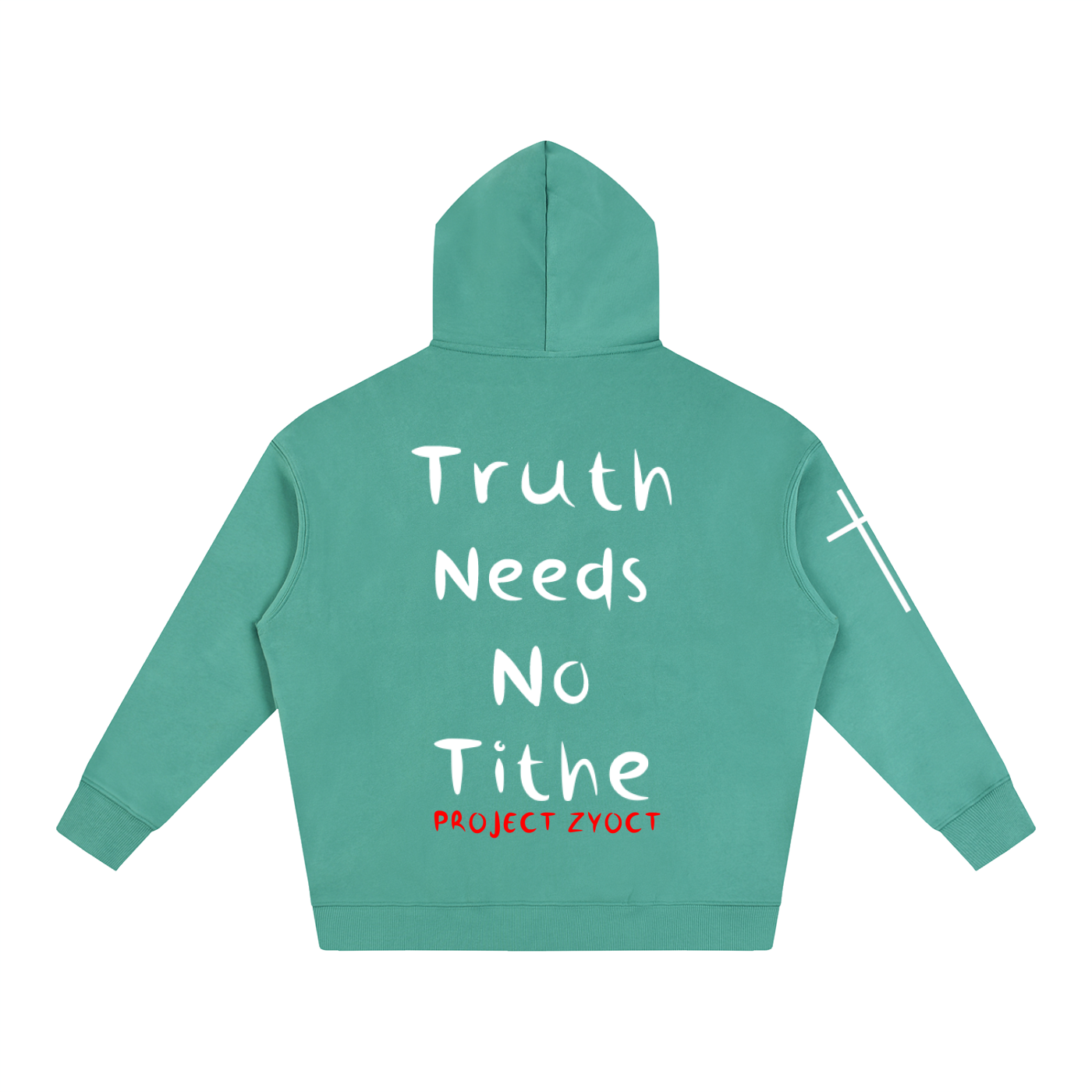 "Truth Needs No Tithe" Oversize Hoodie