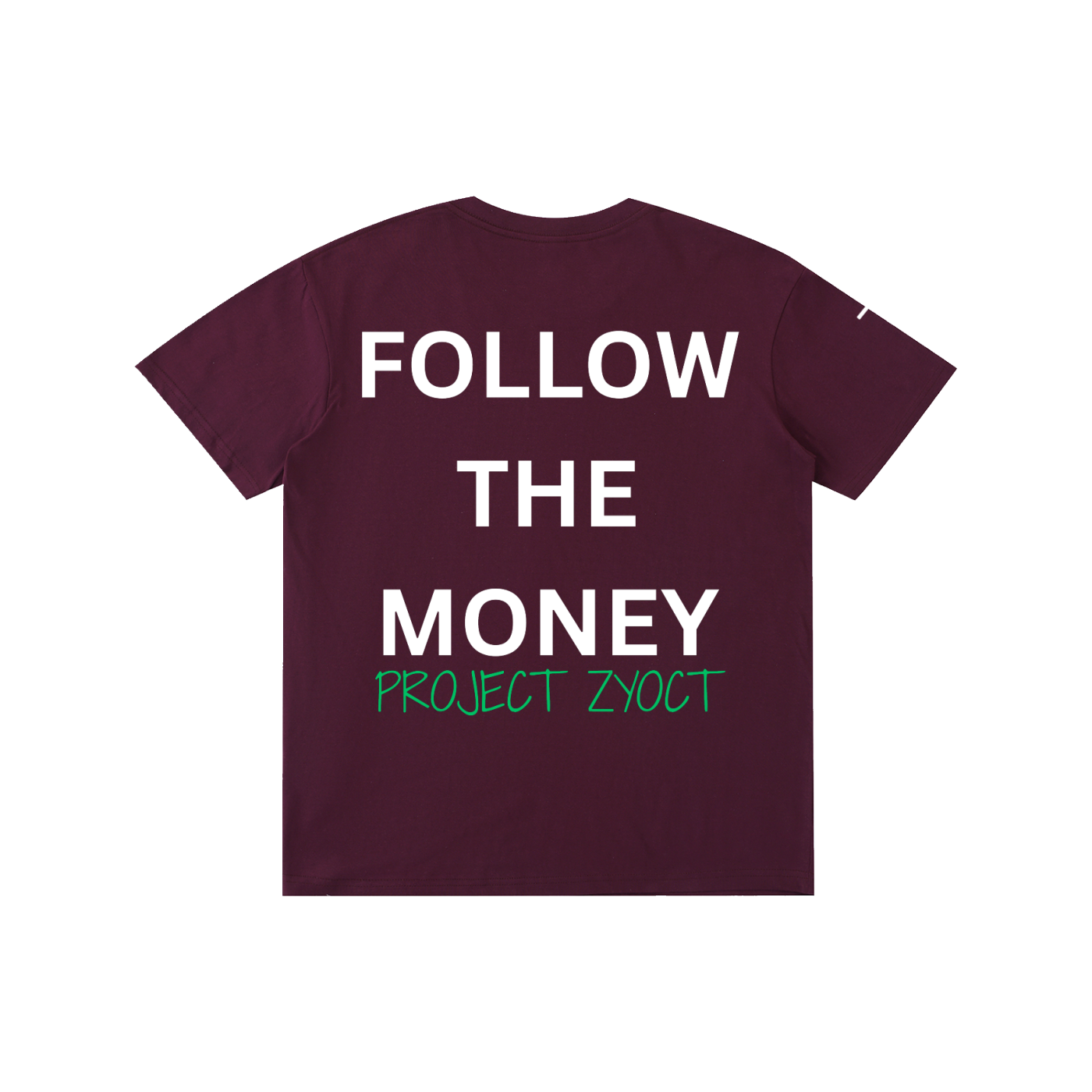 "Follow the Money" Cotton T-Shirt