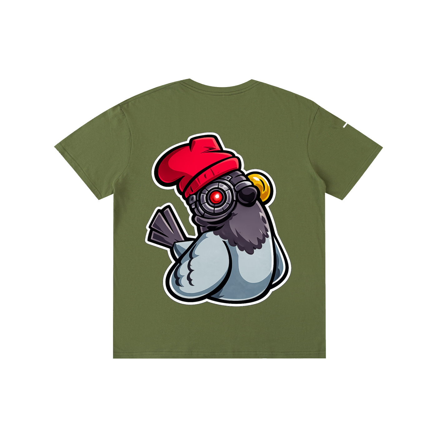 "The Bird" Cotton T-Shirt