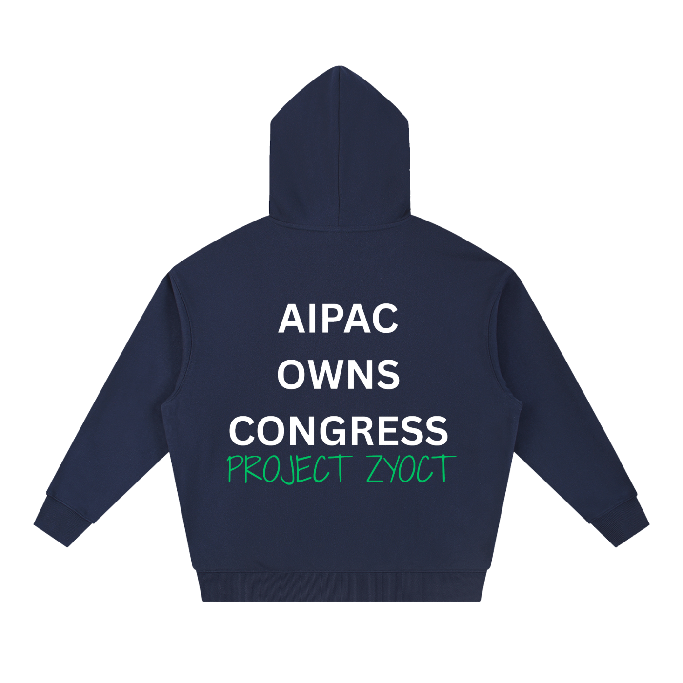 "AIPAC Owns Congress" Heavyweight Hoodie