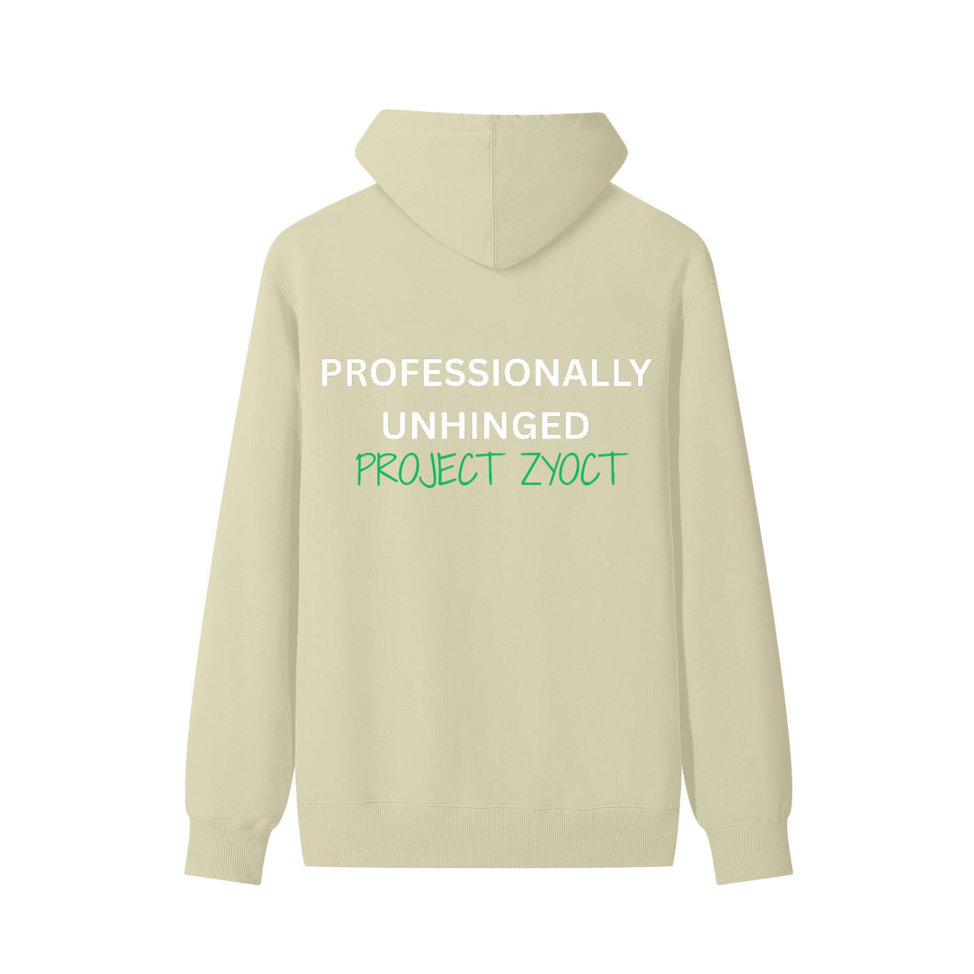 "Professionally Unhinged" Classic Cotton Hoodie