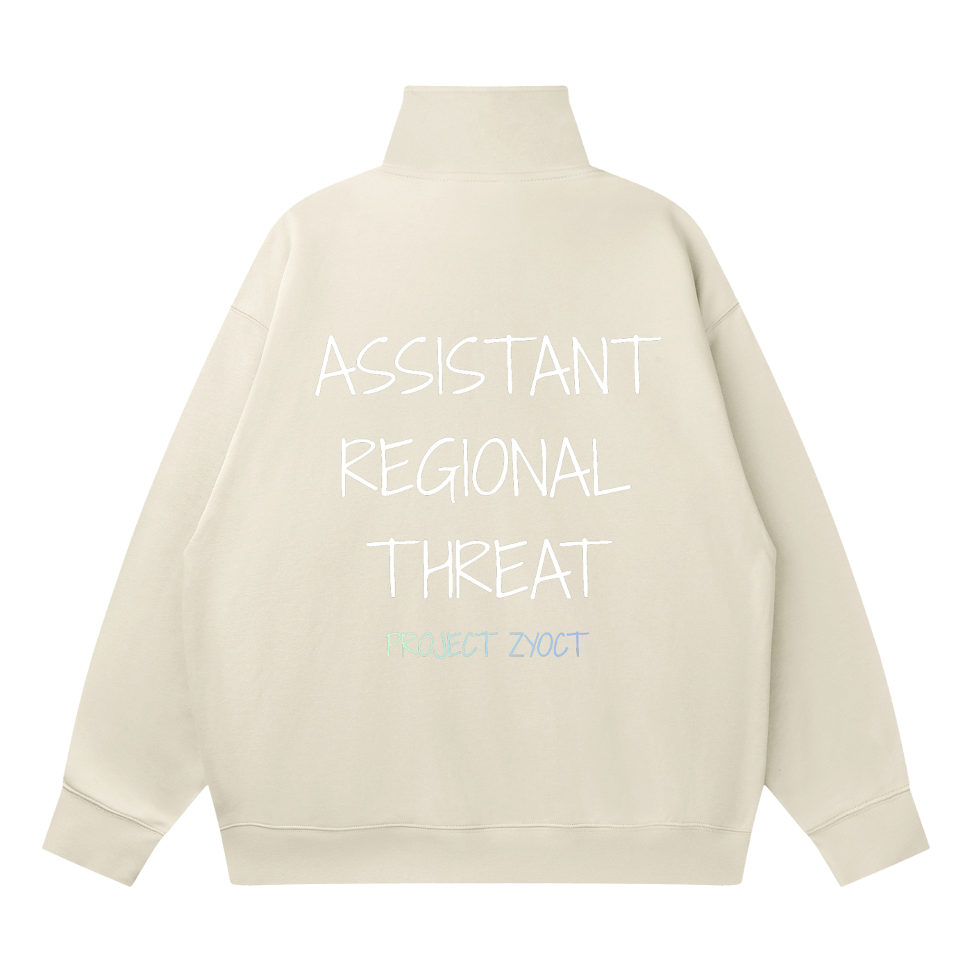 "Assistant Regional Threat" Quarter-Zip Sweatshirt