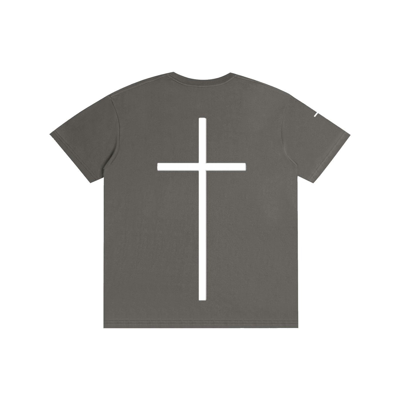 Simple Cross Cotton T-Shirt