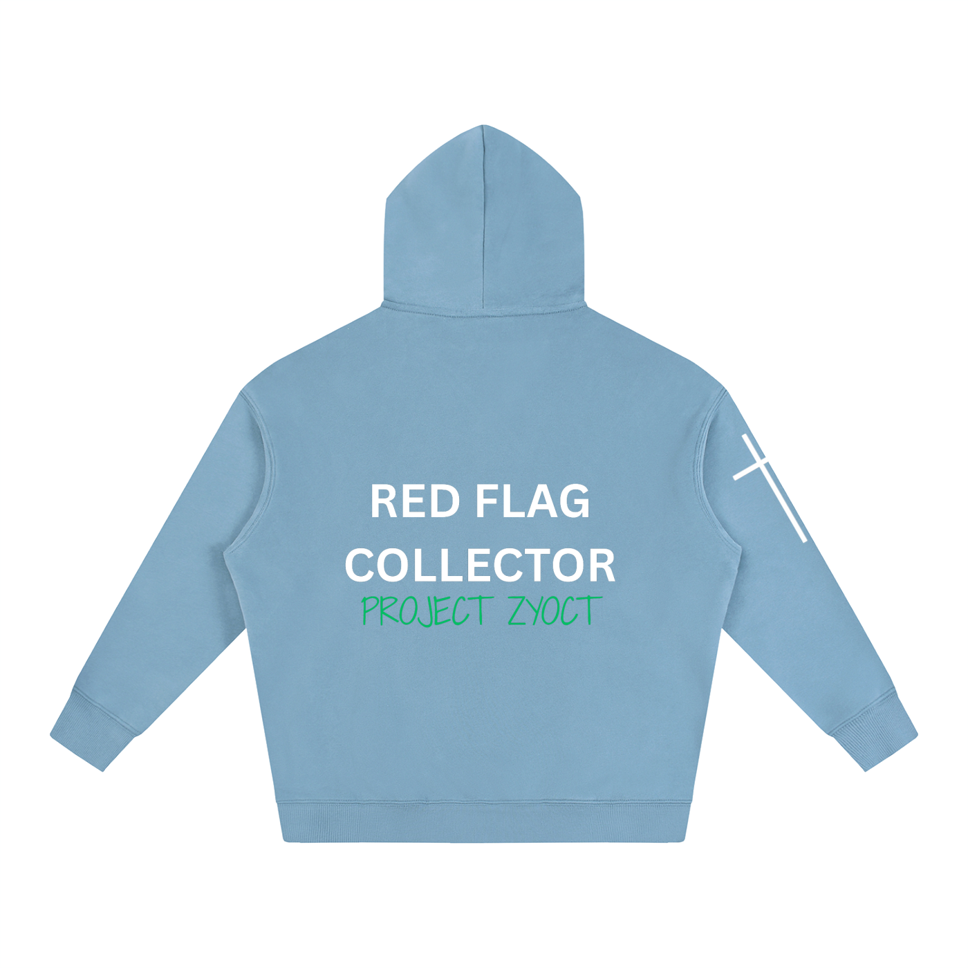 "Red Flag Collector" Oversize Hoodie