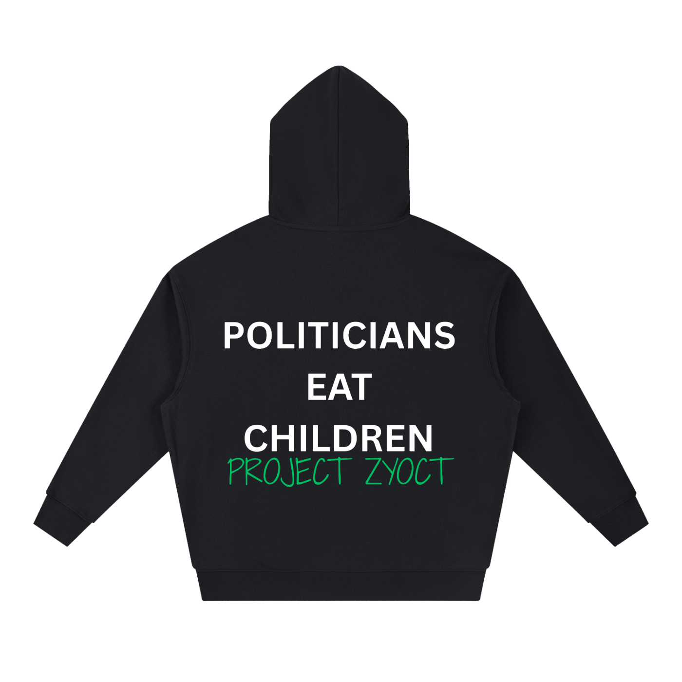 "Politicians Eat Children" Heavyweight Hoodie