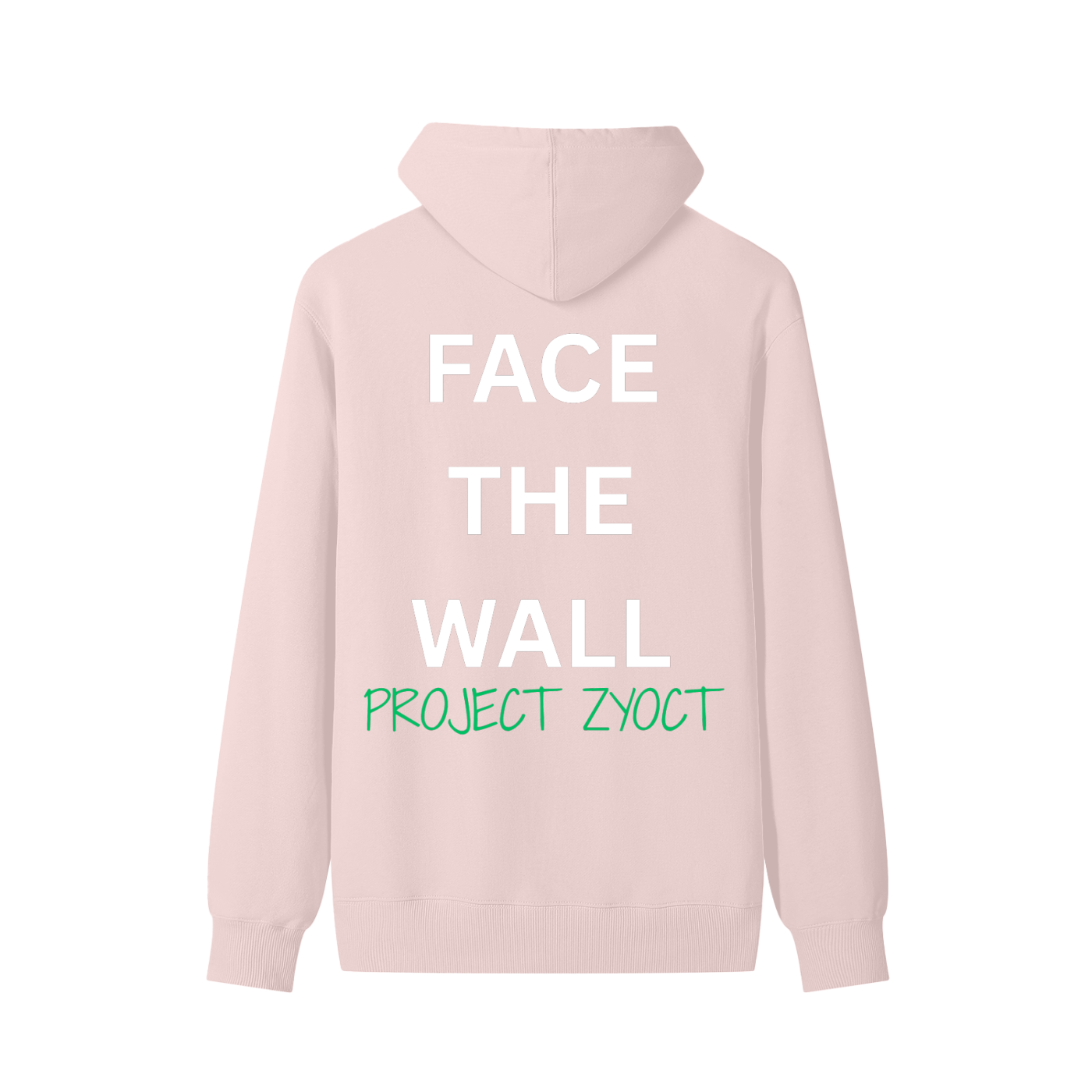 "Face the Wall" Classic Cotton Hoodie