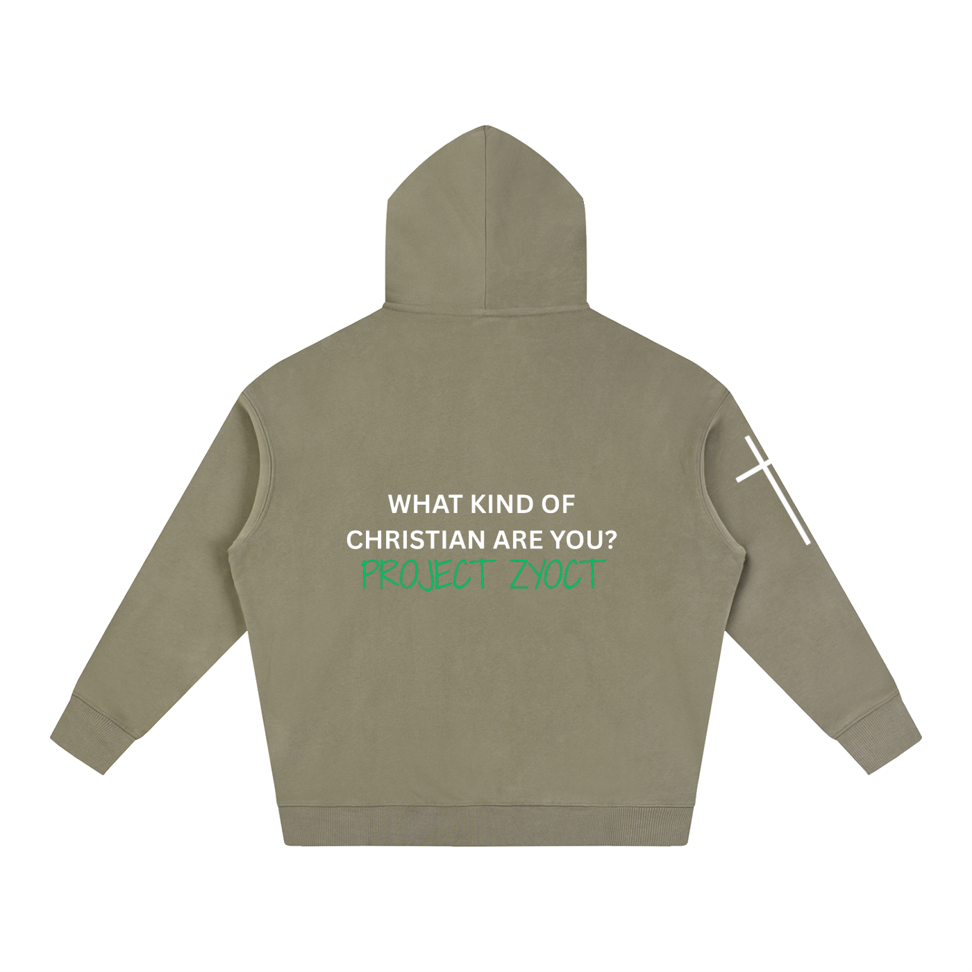 "Revelation is Not a Damn Business" Oversize Hoodie