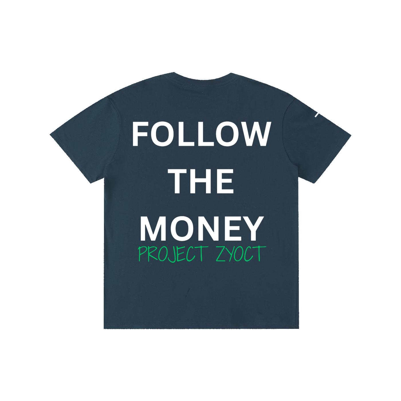 "Follow the Money" Cotton T-Shirt