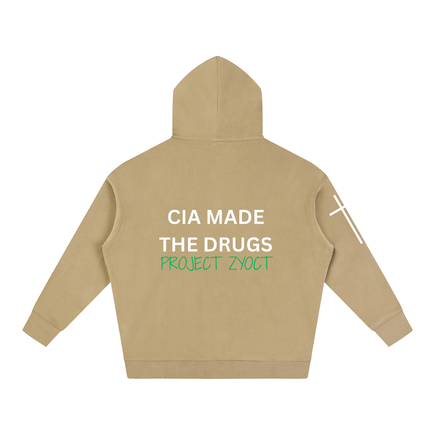 "CIA Made the Drugs" Oversize Hoodie