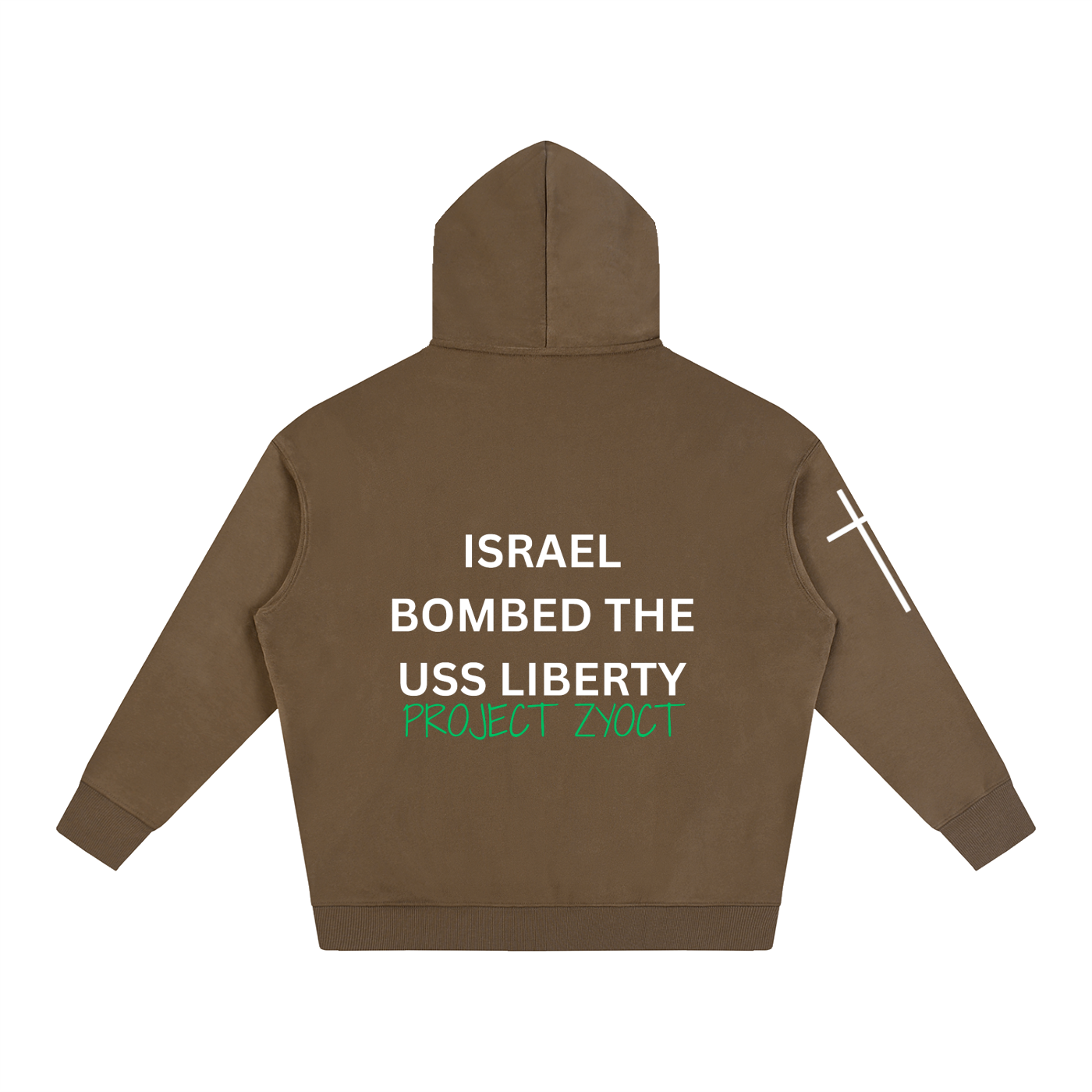 "Israel Bombed the USS Liberty" Oversize Hoodie