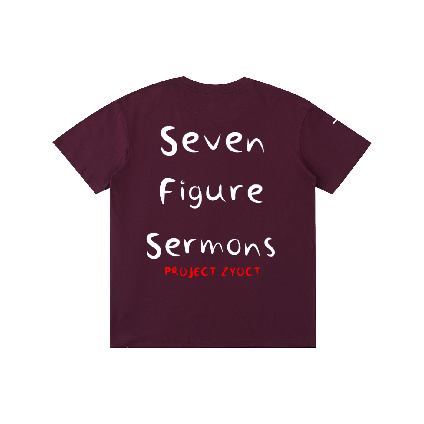 "Seven Figure Sermons" Cotton T-Shirt