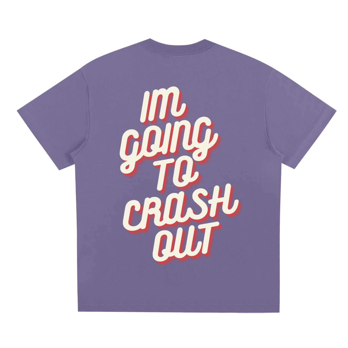 "CRASH OUT" Quick-Dry Cooling T-Shirt