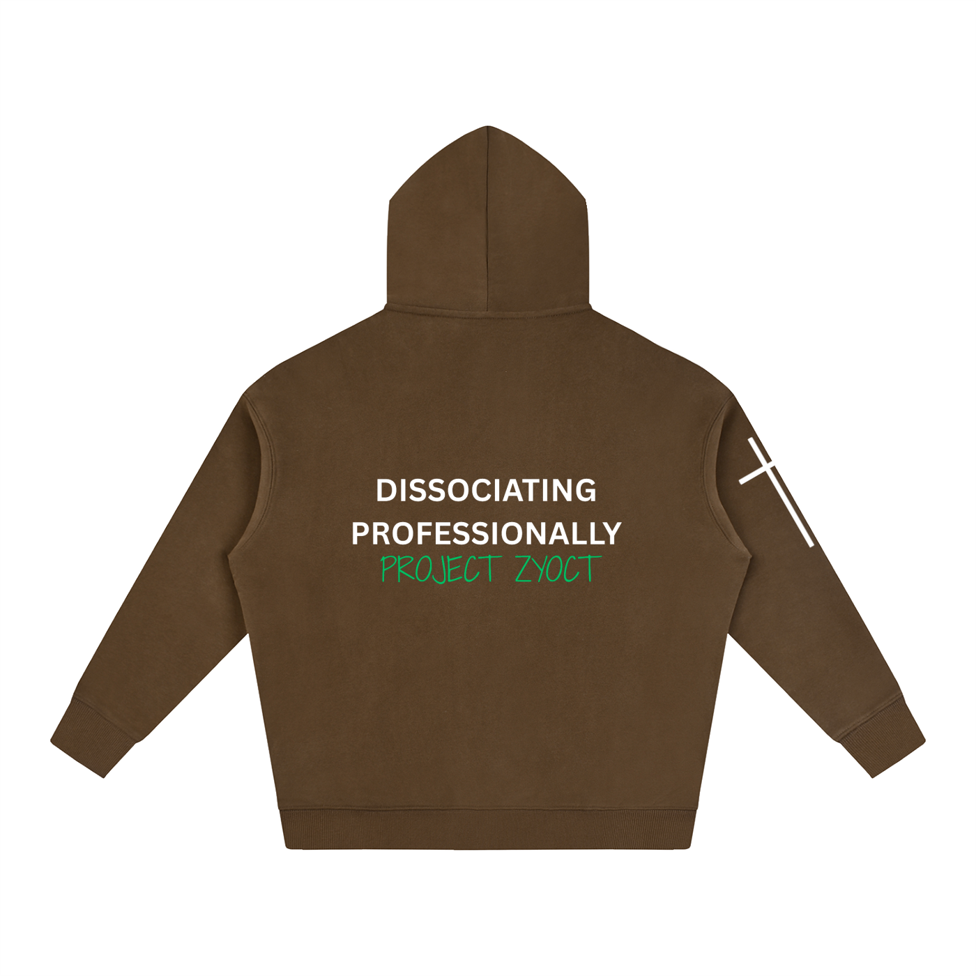 "Dissociating Professionally" Oversize Hoodie