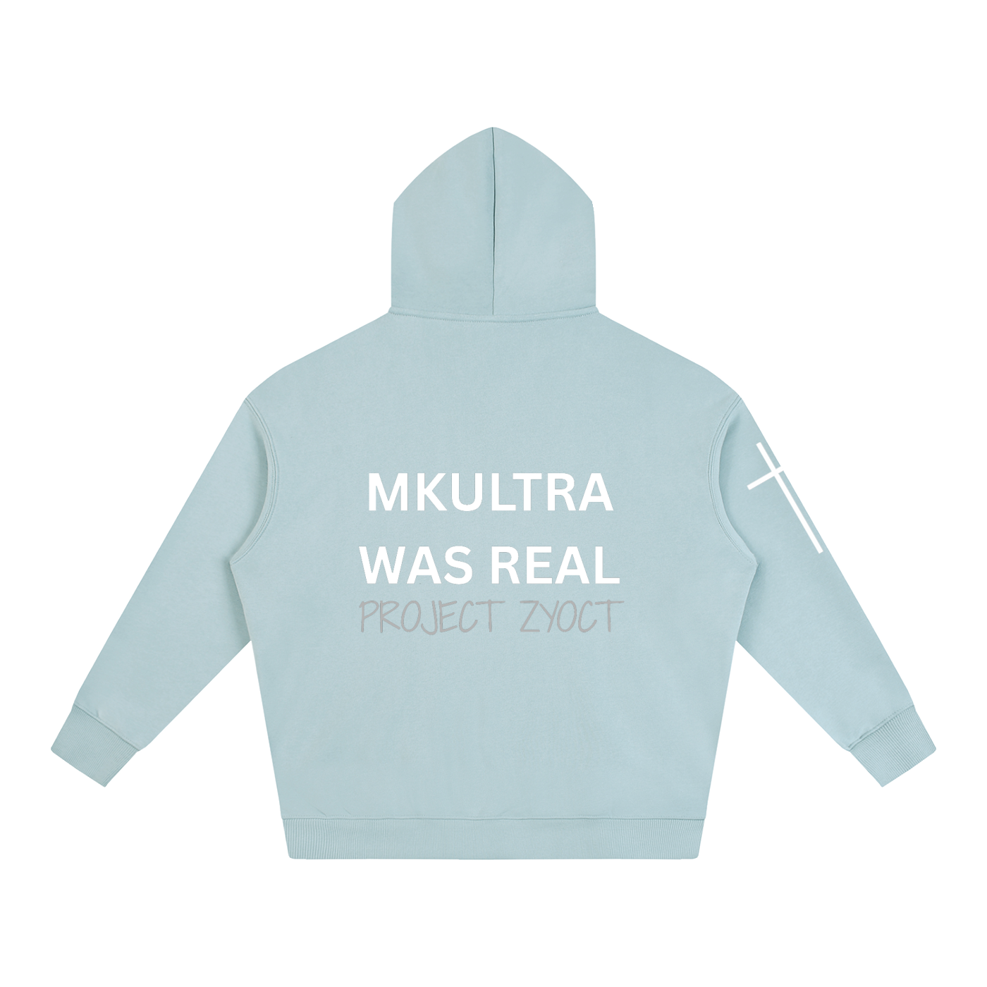"MKUltra Was Real" Oversize Hoodie