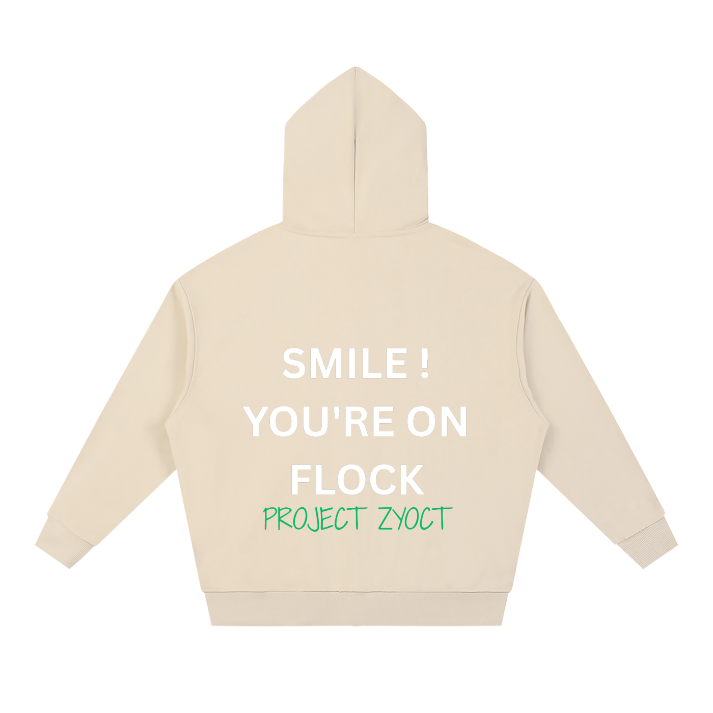 "Smile You're On Flock" Full Zip Hoodie