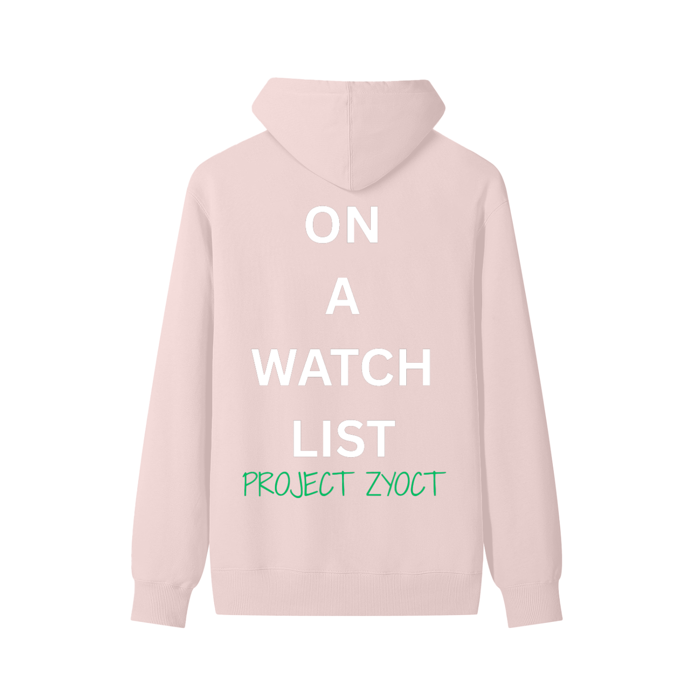 "On a watch list" Classic Cotton Hoodie