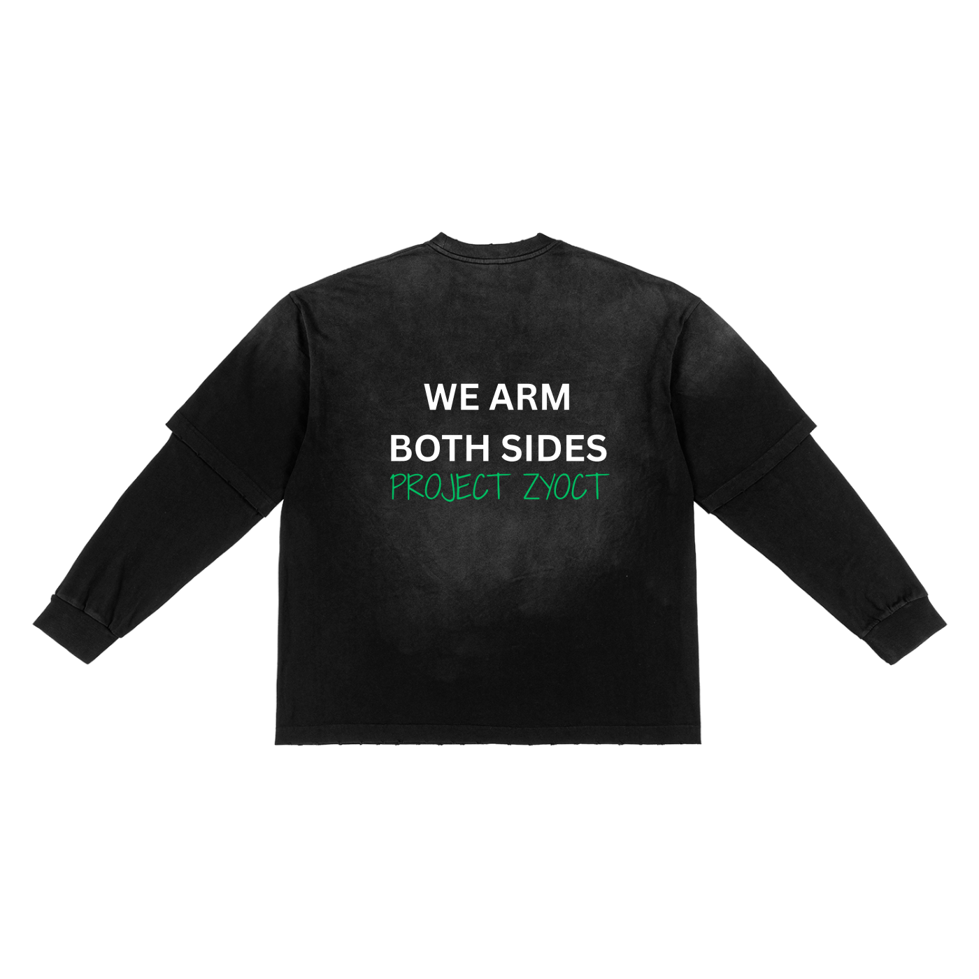 "We Arm Both Sides" Sunfade Two-Piece Shirt