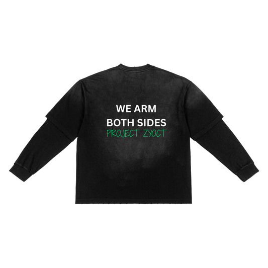 "We Arm Both Sides" Sunfade Two-Piece Shirt
