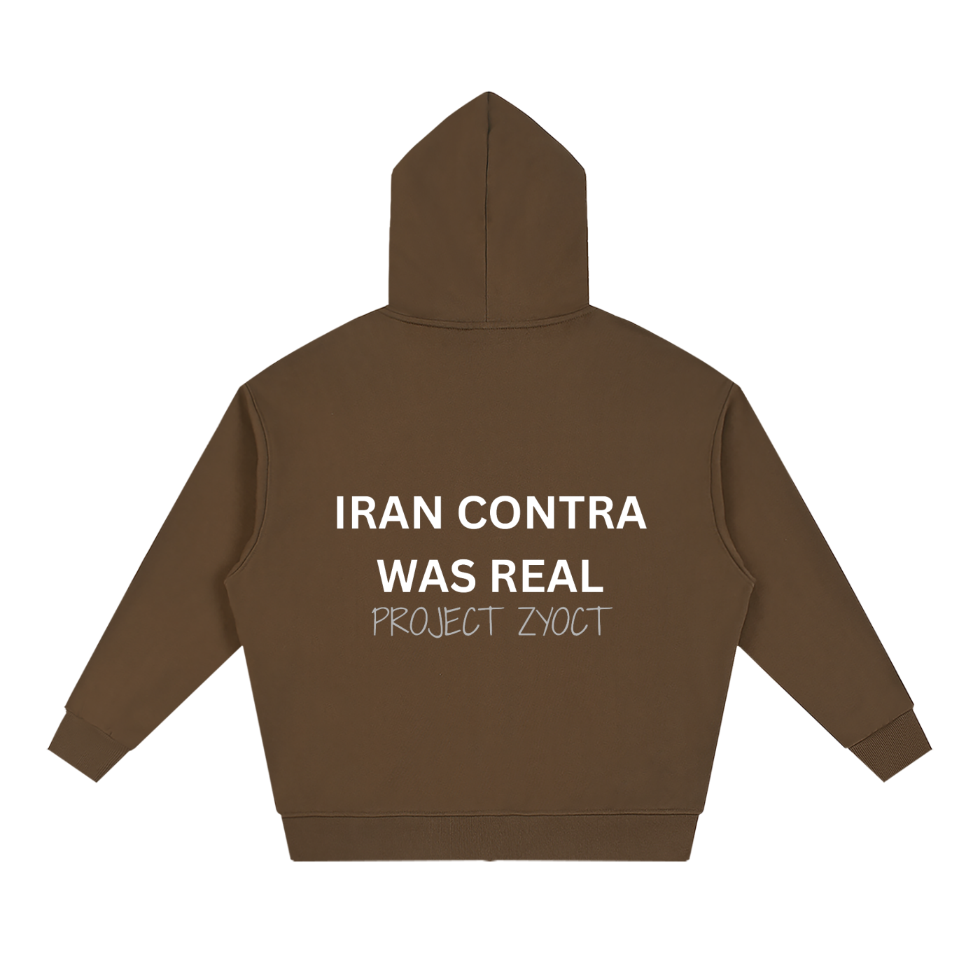 "Iran Contra Was Real" Full Zip Hoodie